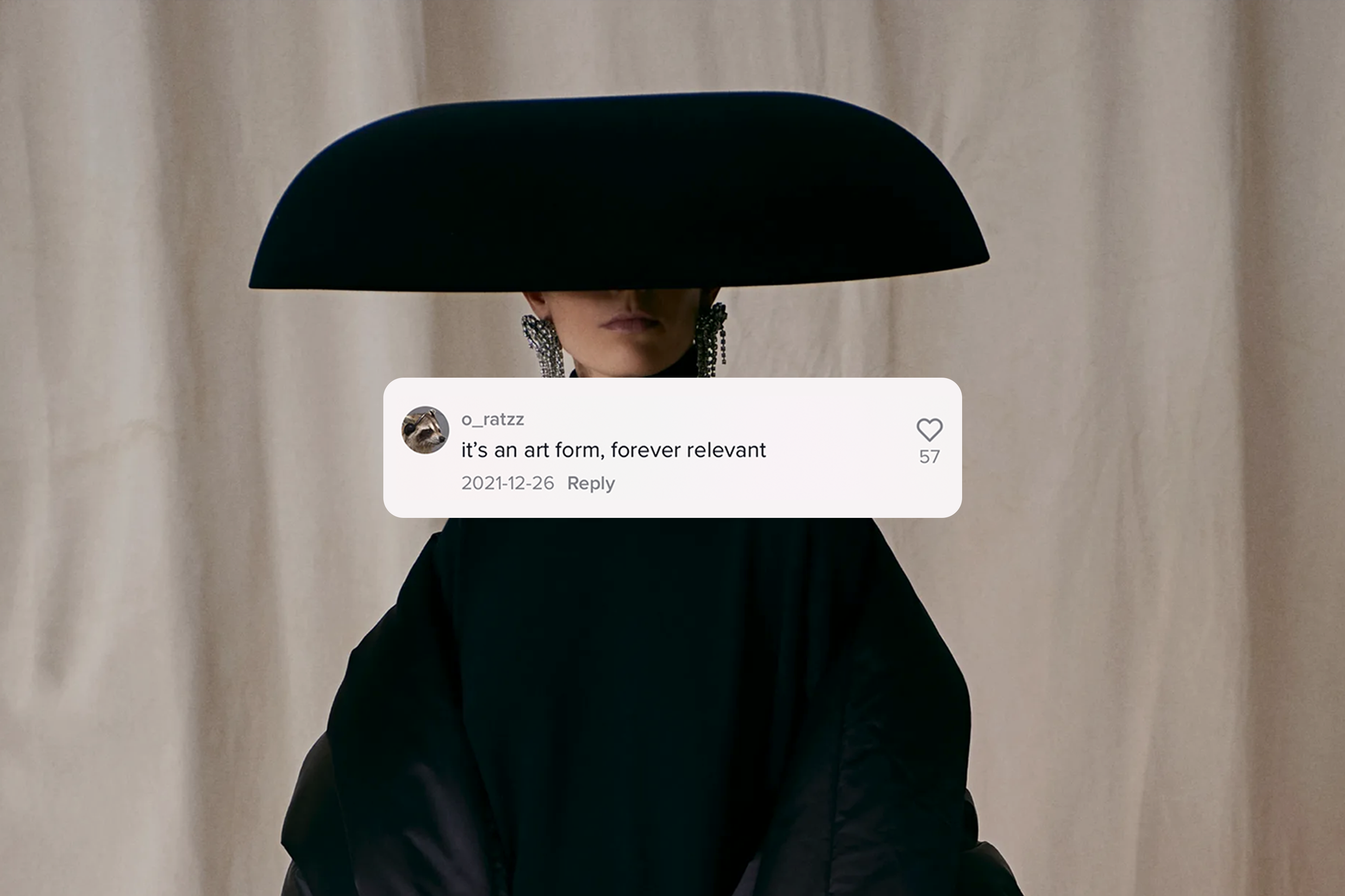 WHAT THE CULTED COMMUNITY THINKS OF COUTURE
