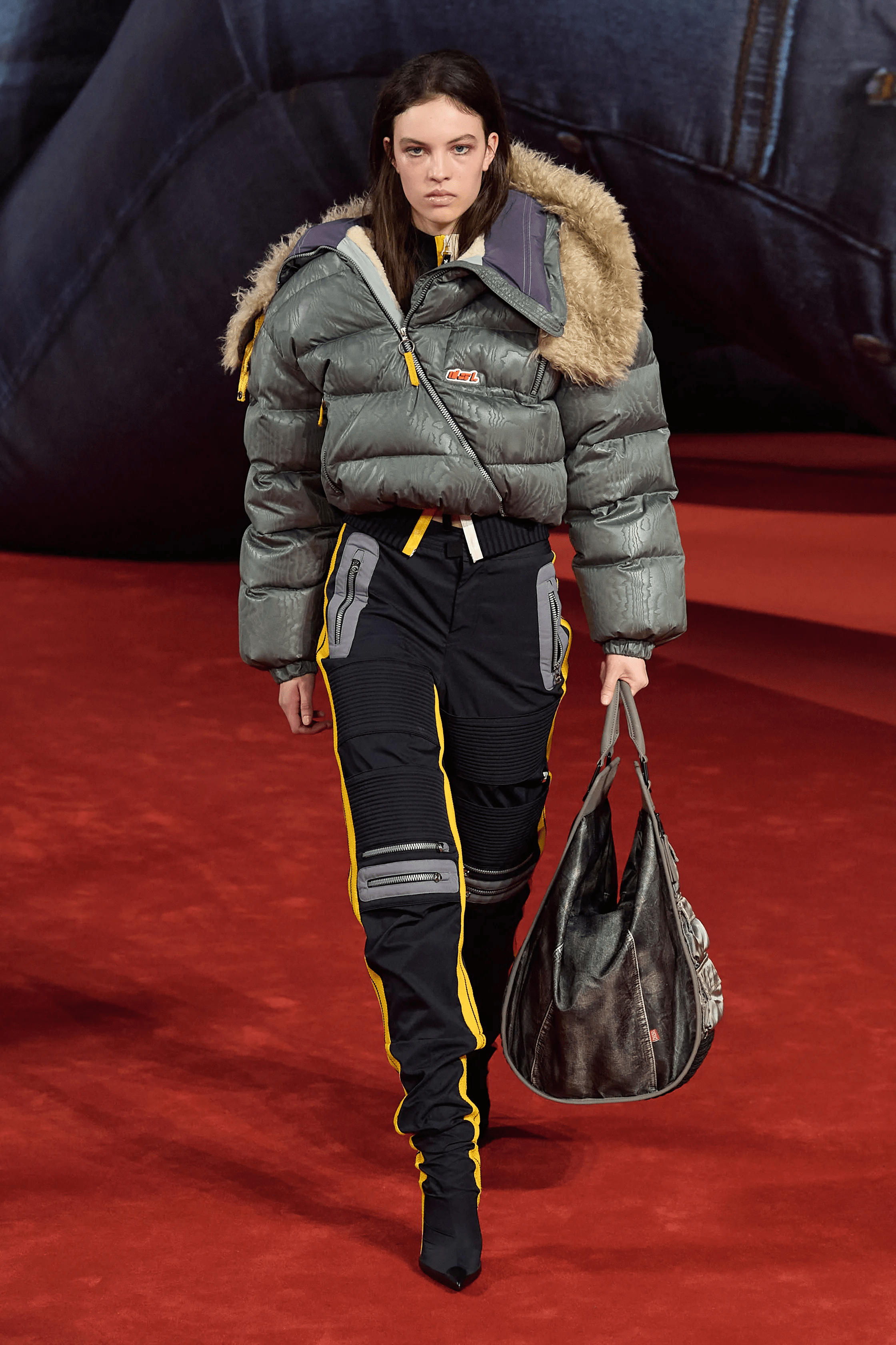 PUT THAT PEDAL TO THE METAL: DIESEL'S MILAN AW22 COLLECTION WAS A REVVED UP DENIM DEDICATION