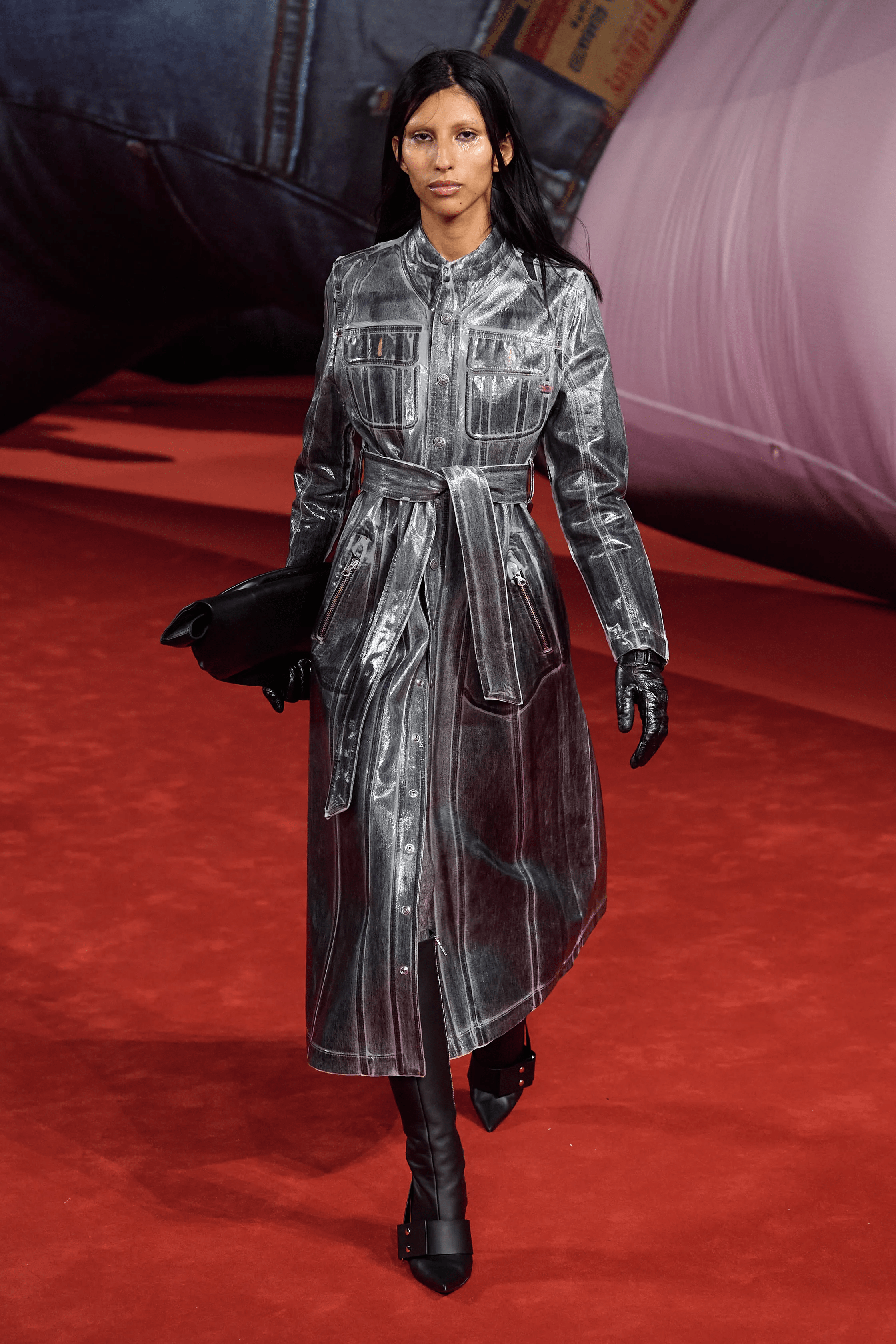 PUT THAT PEDAL TO THE METAL: DIESEL'S MILAN AW22 COLLECTION WAS A REVVED UP DENIM DEDICATION