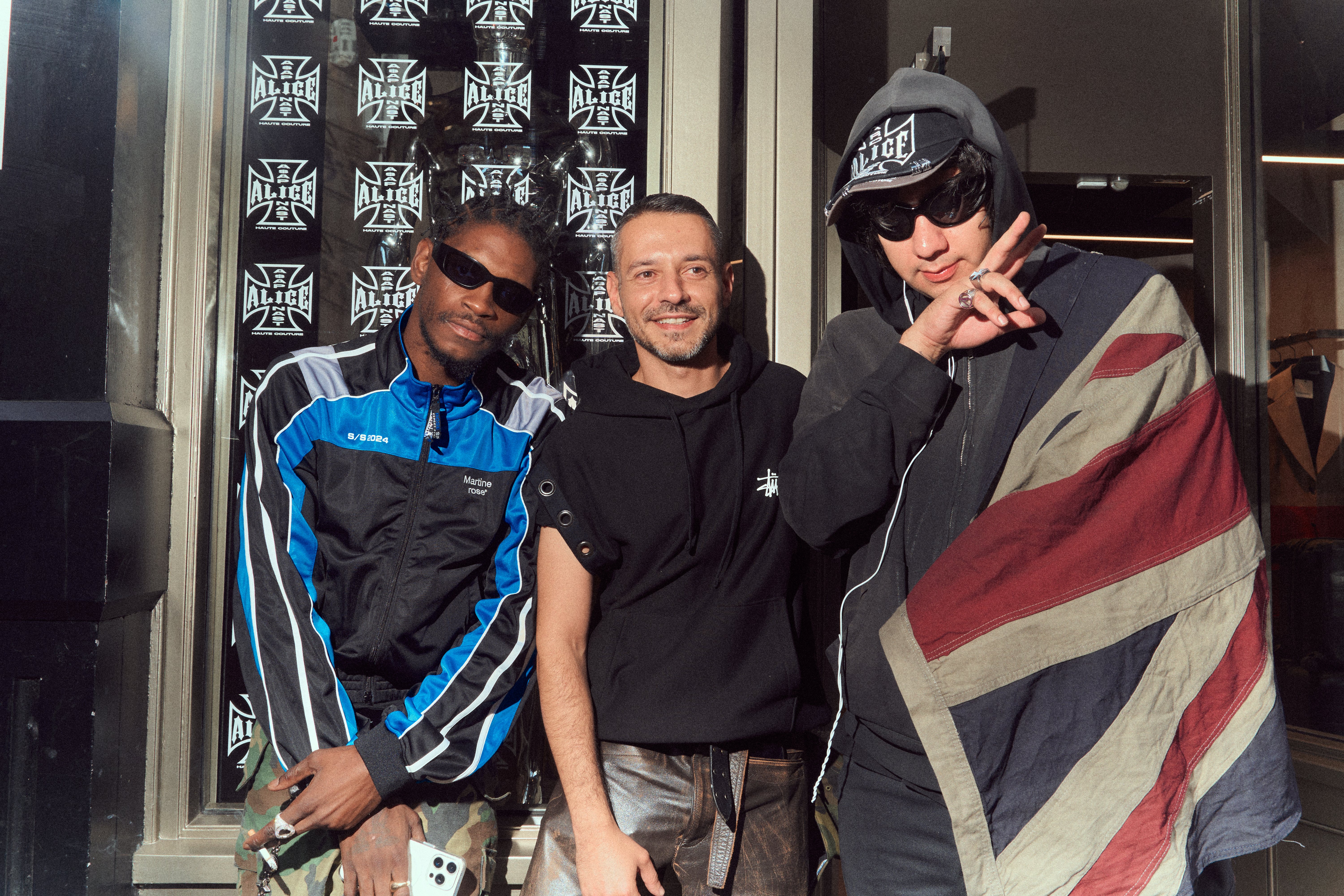 A$AP Nast and ALICE HOLLYWOOD brought hard-core haute couture to London