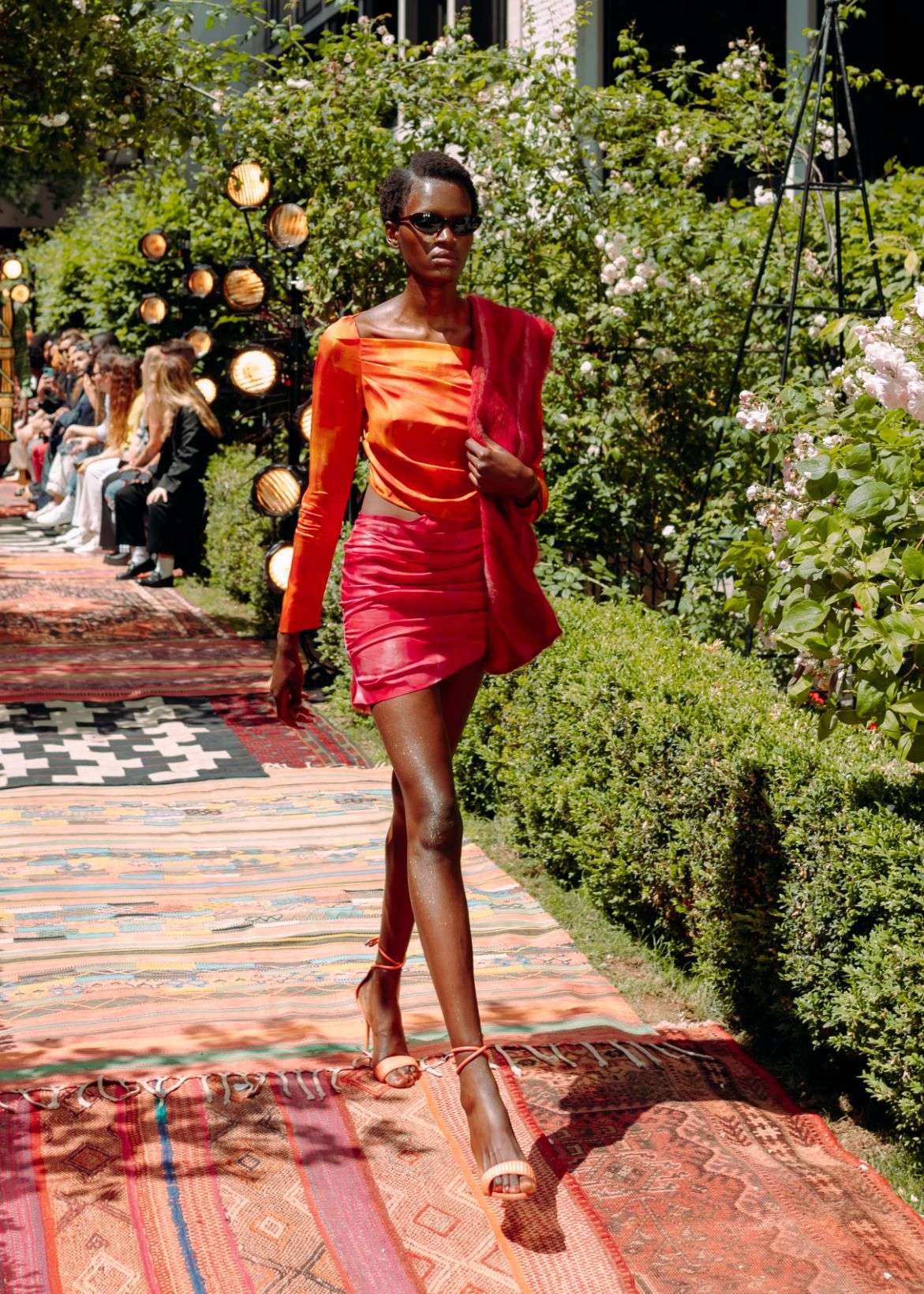 AHLUWALIA SS23: LONDON’S WALLED, BUT AFRICA IS LIMITLESS