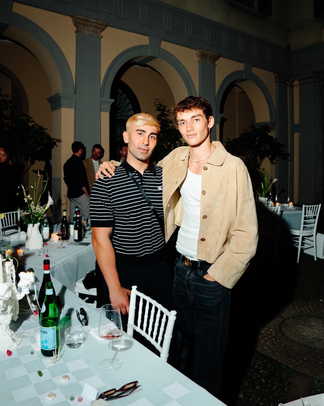 We hosted Culted friends & family in Milan for dinner, drinks & ellesse