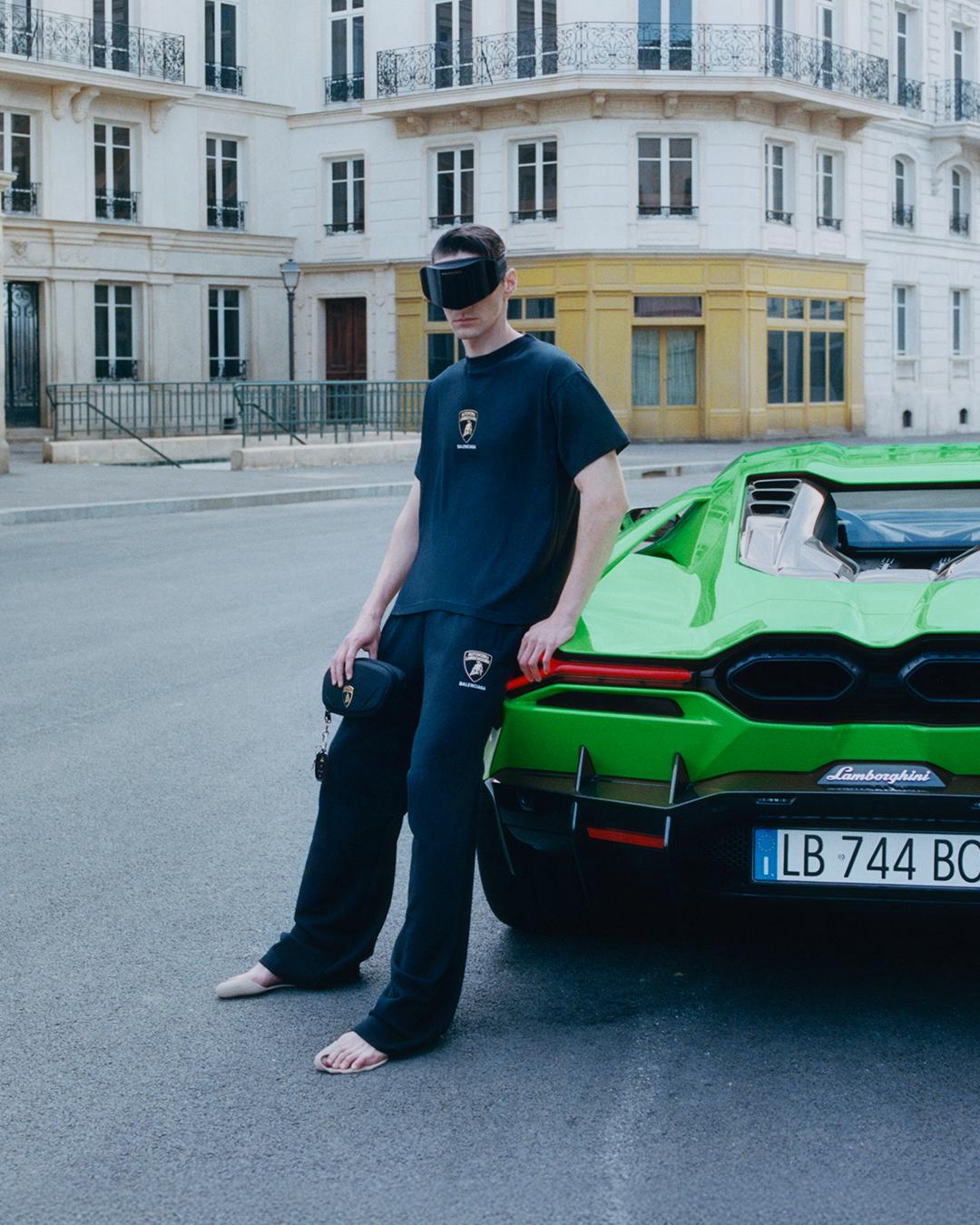 Balenciaga links up with Lamborghini for a limited-edition collab