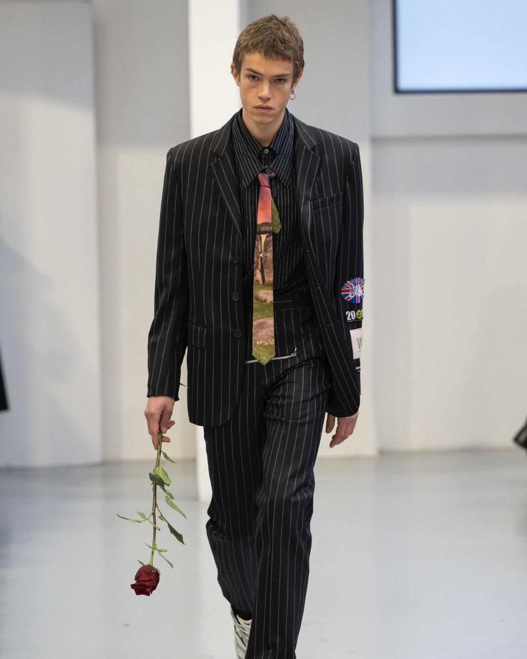 JordanLuca just got hitched at their FW25 show and their wedding had a punk theme