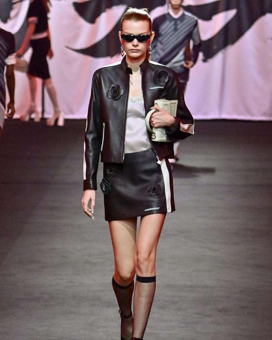 Casablanca kept its colour for FW25 with Tokyo aesthetics