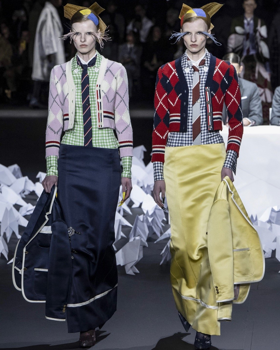 Thom Browne serves up an austere Alice in Wonderland for FW25