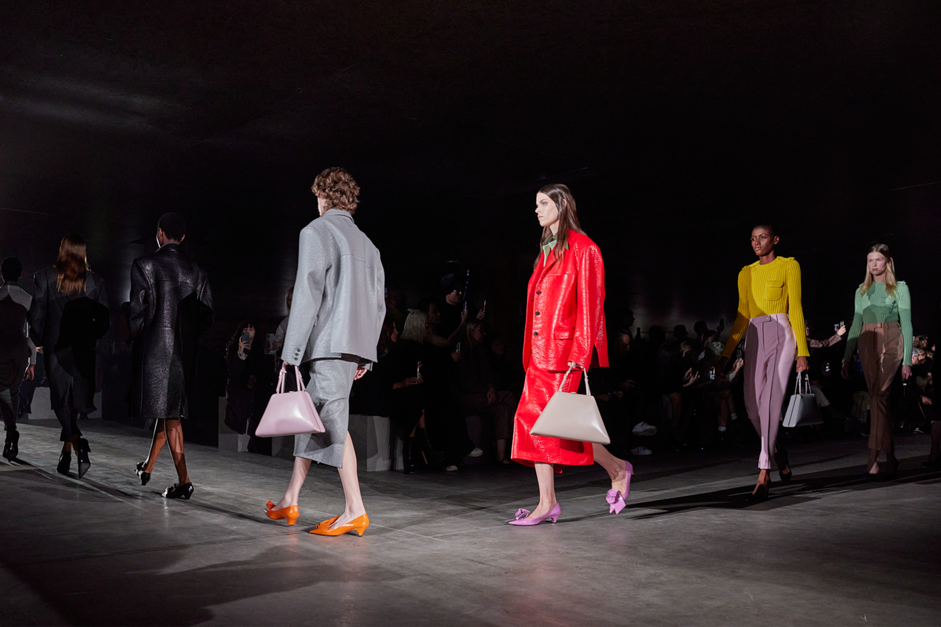 LILIES, PUFFERS, & ORIGAMI SHOES: KEY TAKEAWAYS FROM PRADA FW23