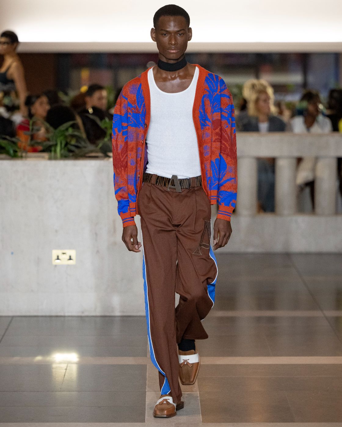 AHLUWALIA SS24 "Acknowledgments" told stories through movement and colour