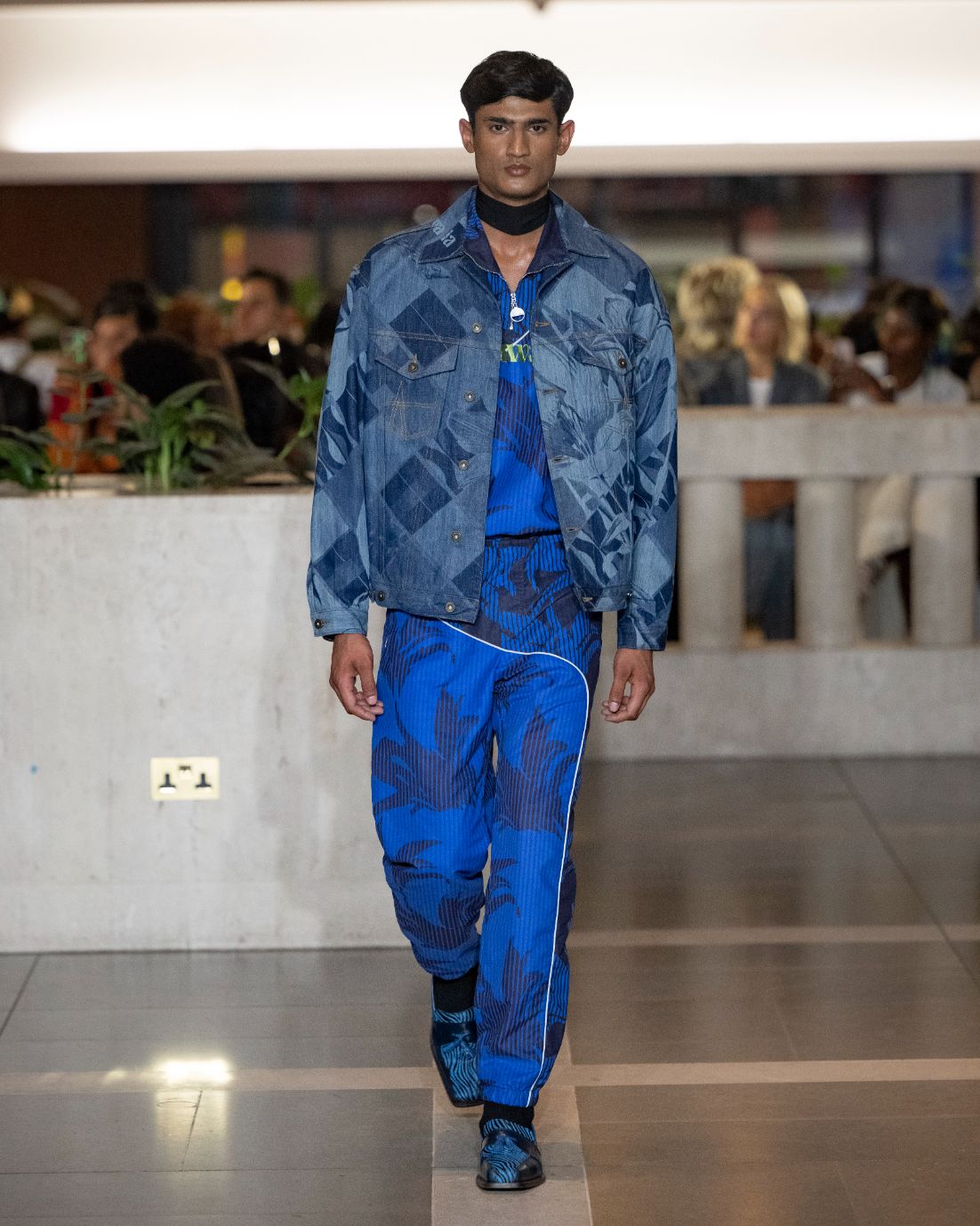 AHLUWALIA SS24 "Acknowledgments" told stories through movement and colour