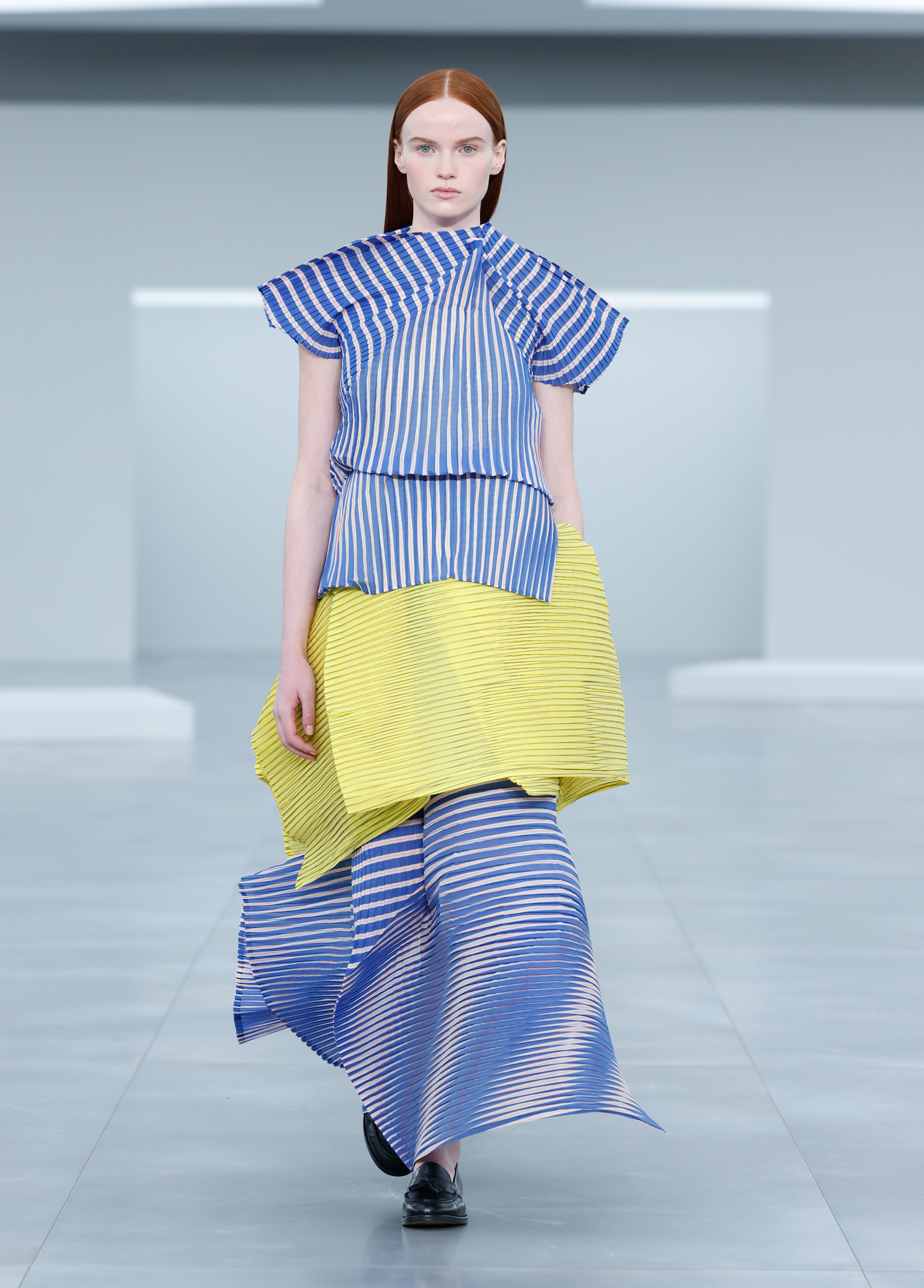 Only the confident woman could rock Issey Miyake FW25