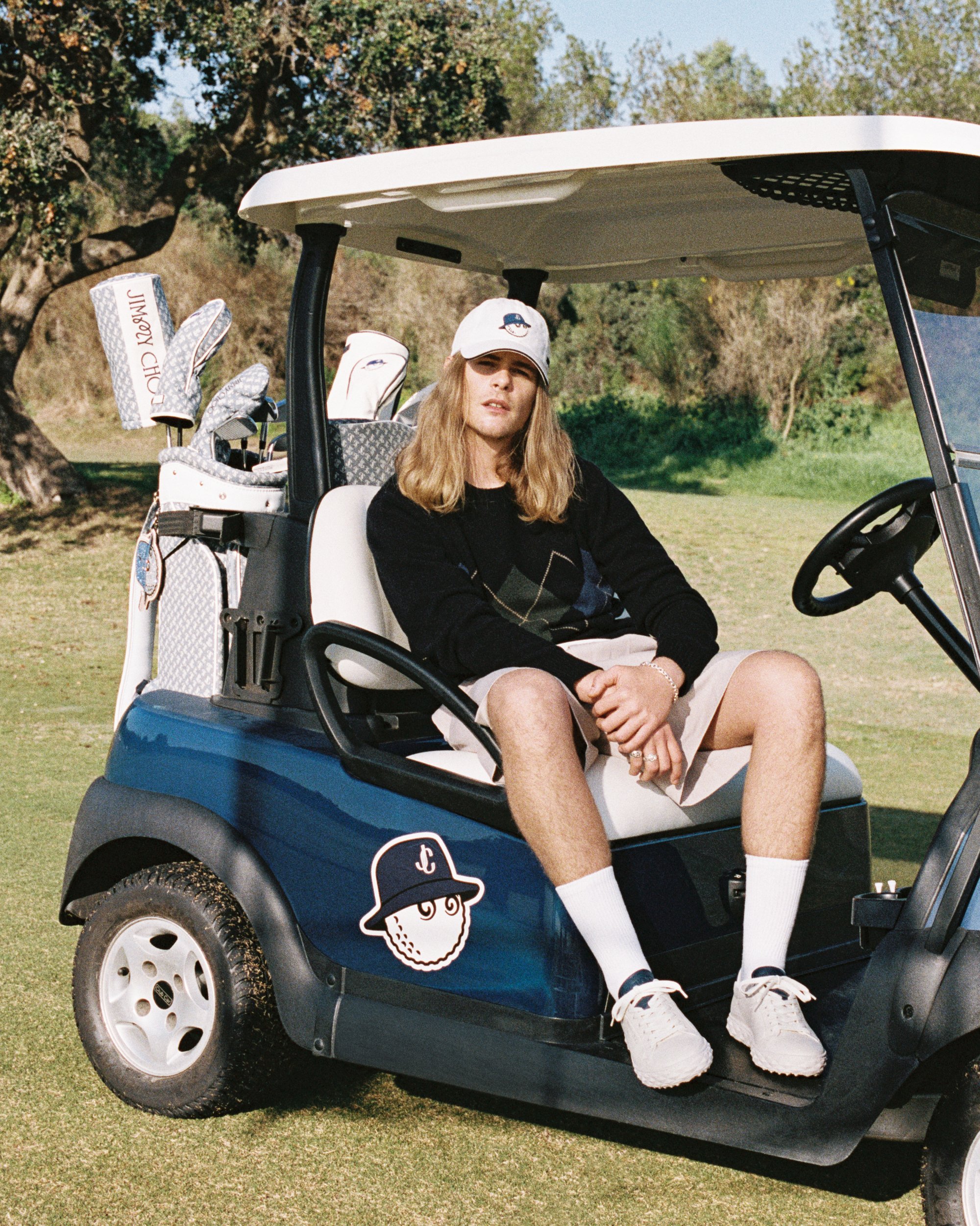 Jimmy Choo / Malbon is a lesson in looking good on the golf course