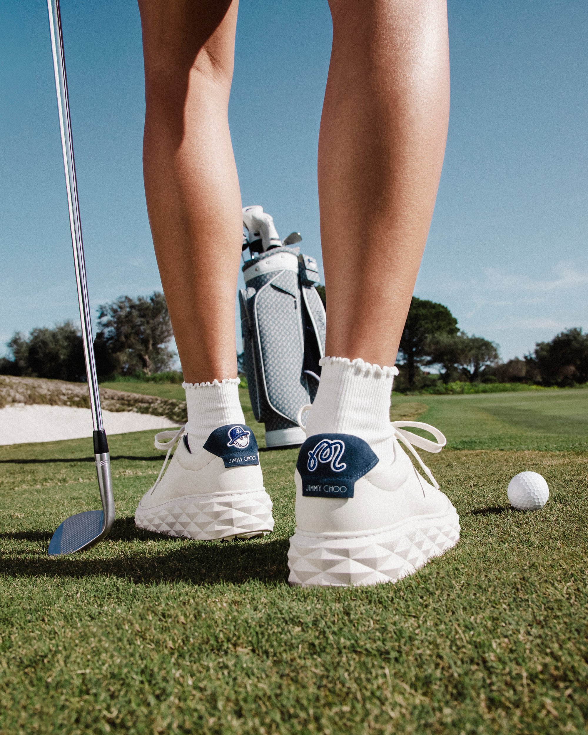 Jimmy Choo / Malbon is a lesson in looking good on the golf course