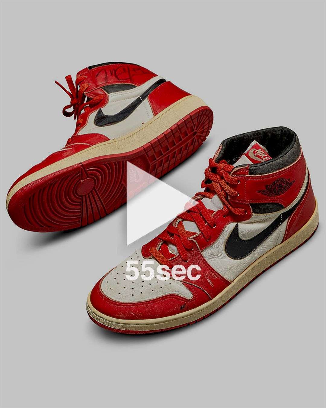 MICHAEL JORDAN’S 1985 AIR JORDANS TO AUCTION FOR OVER $100K
