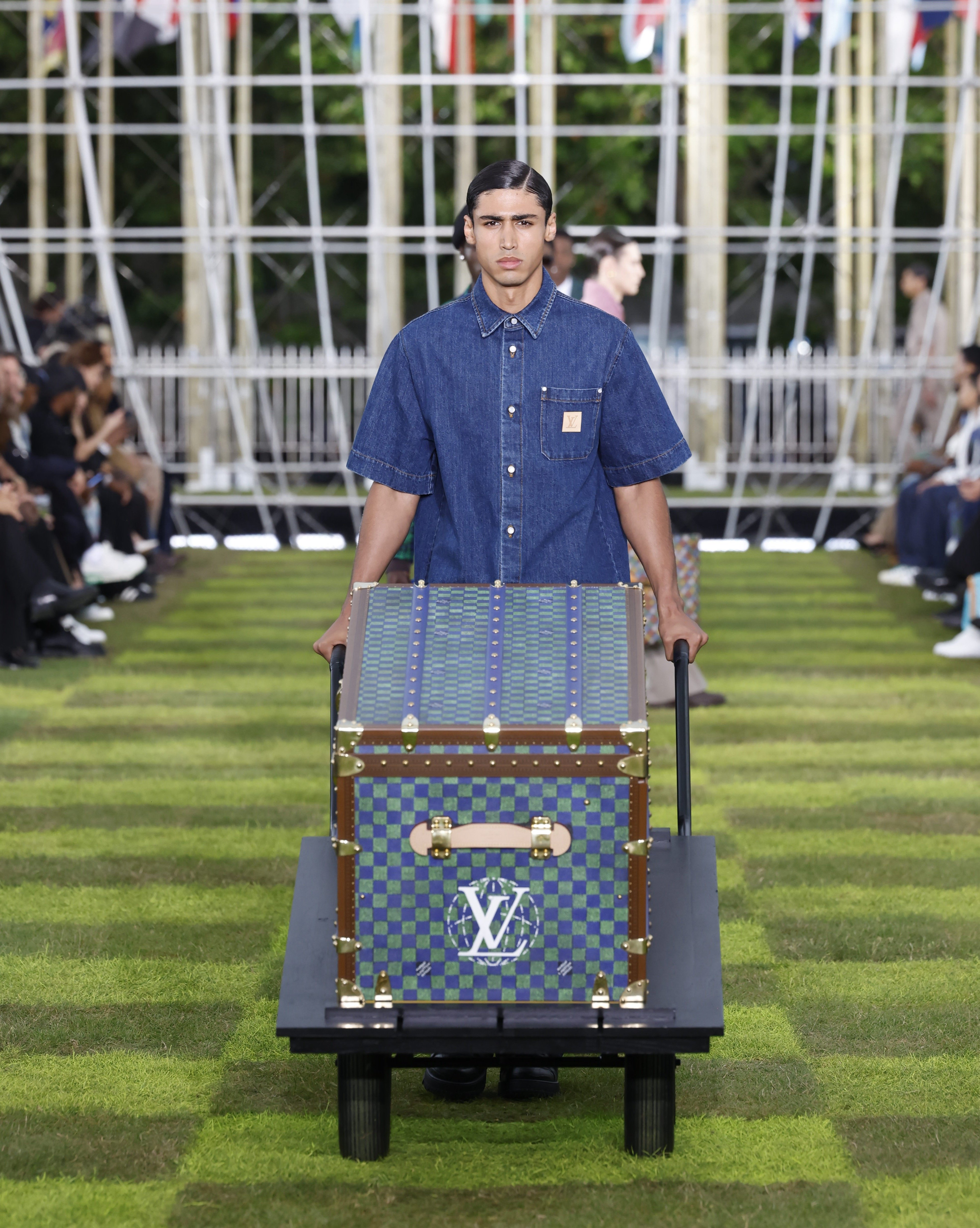 Did Pharrell just put on his best Louis Vuitton show yet?