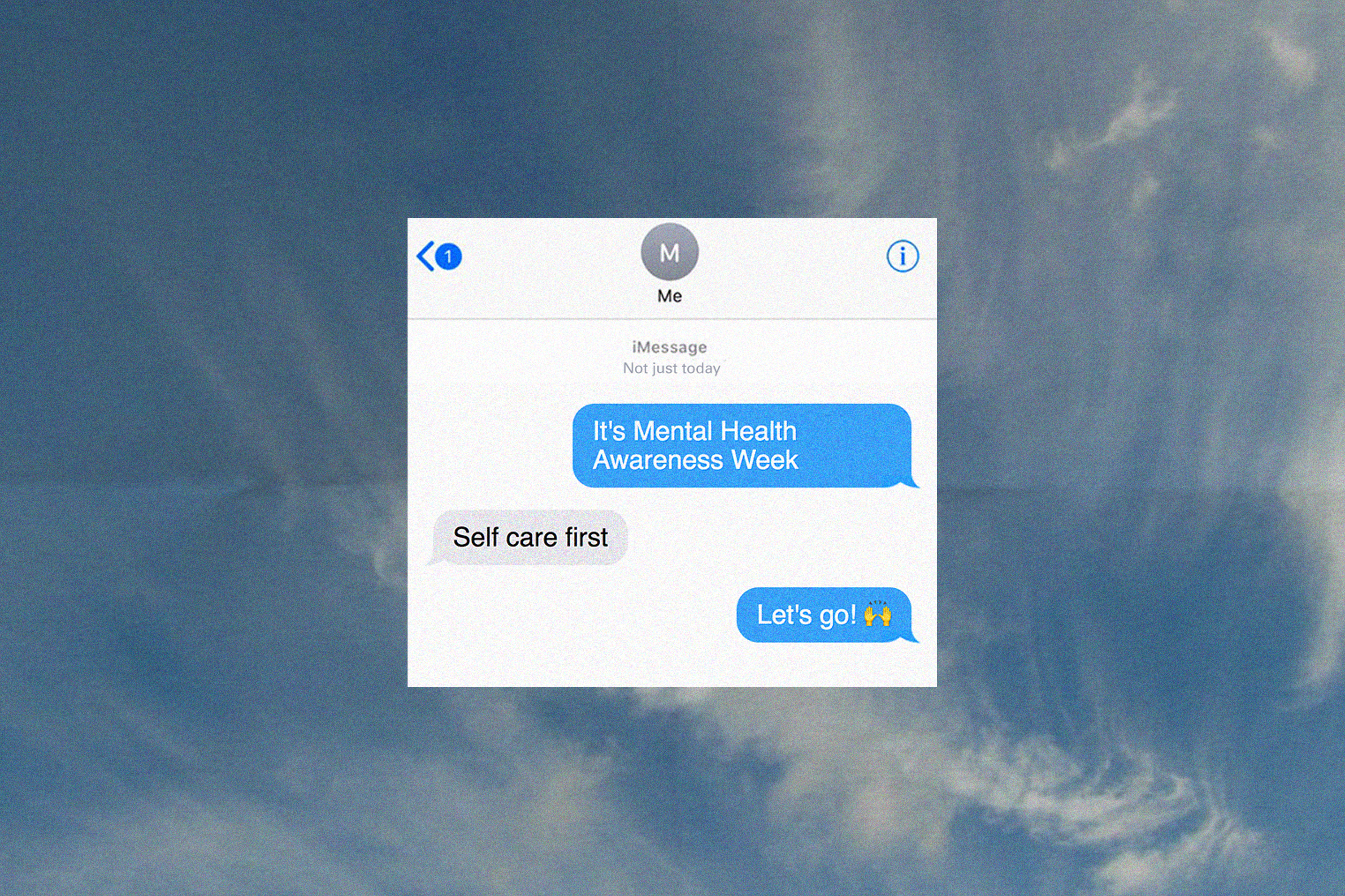 mental health awareness week self-care