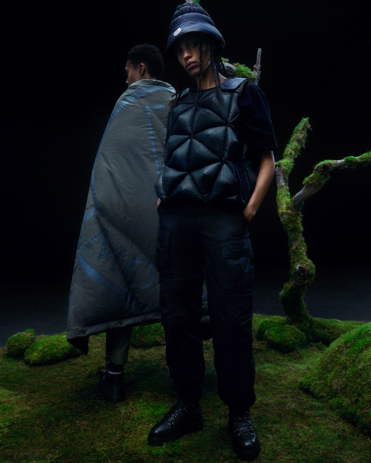 Pharrell Williams is taking us glamping with Moncler