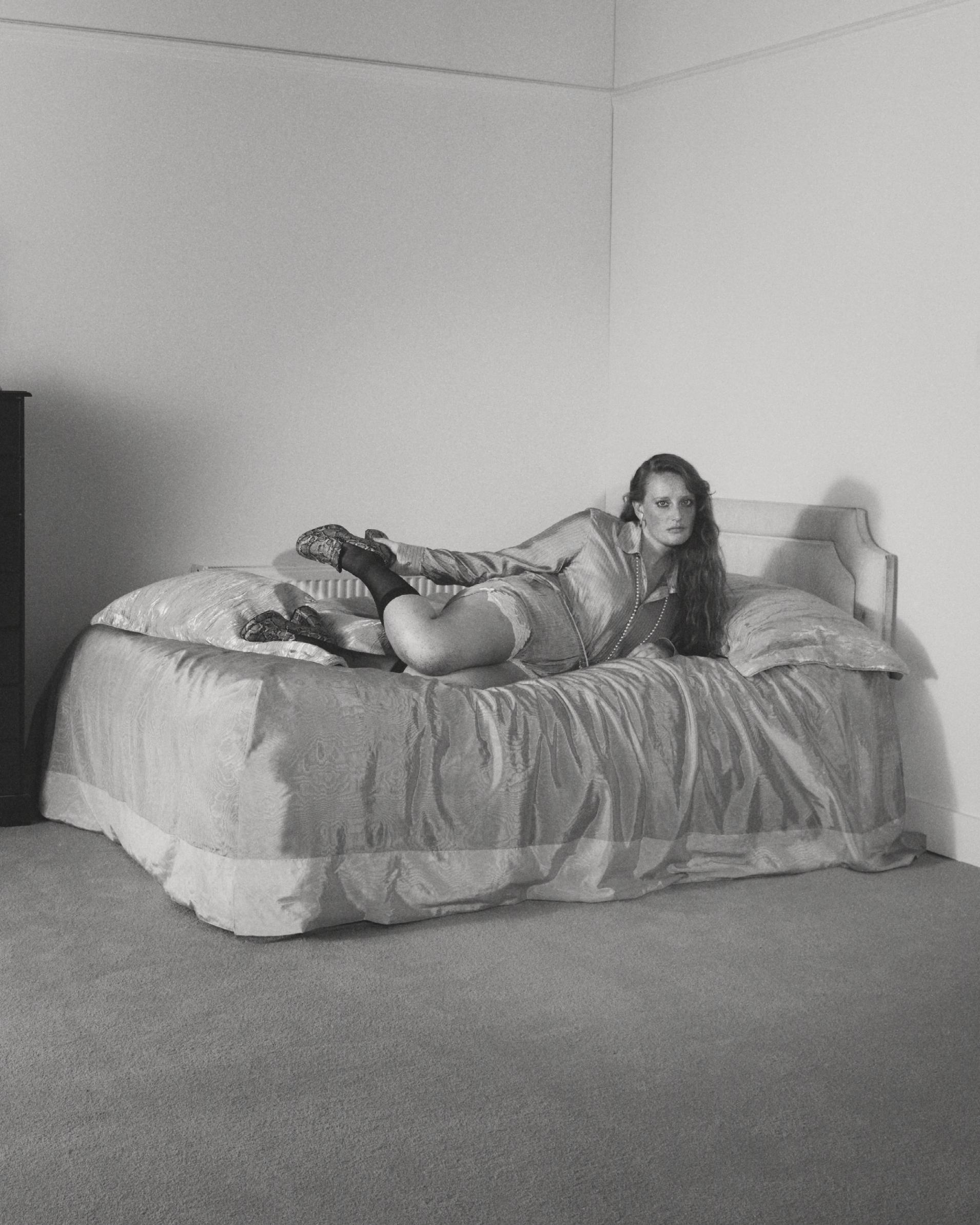 Martine Rose is cozying up in bed with Clarks