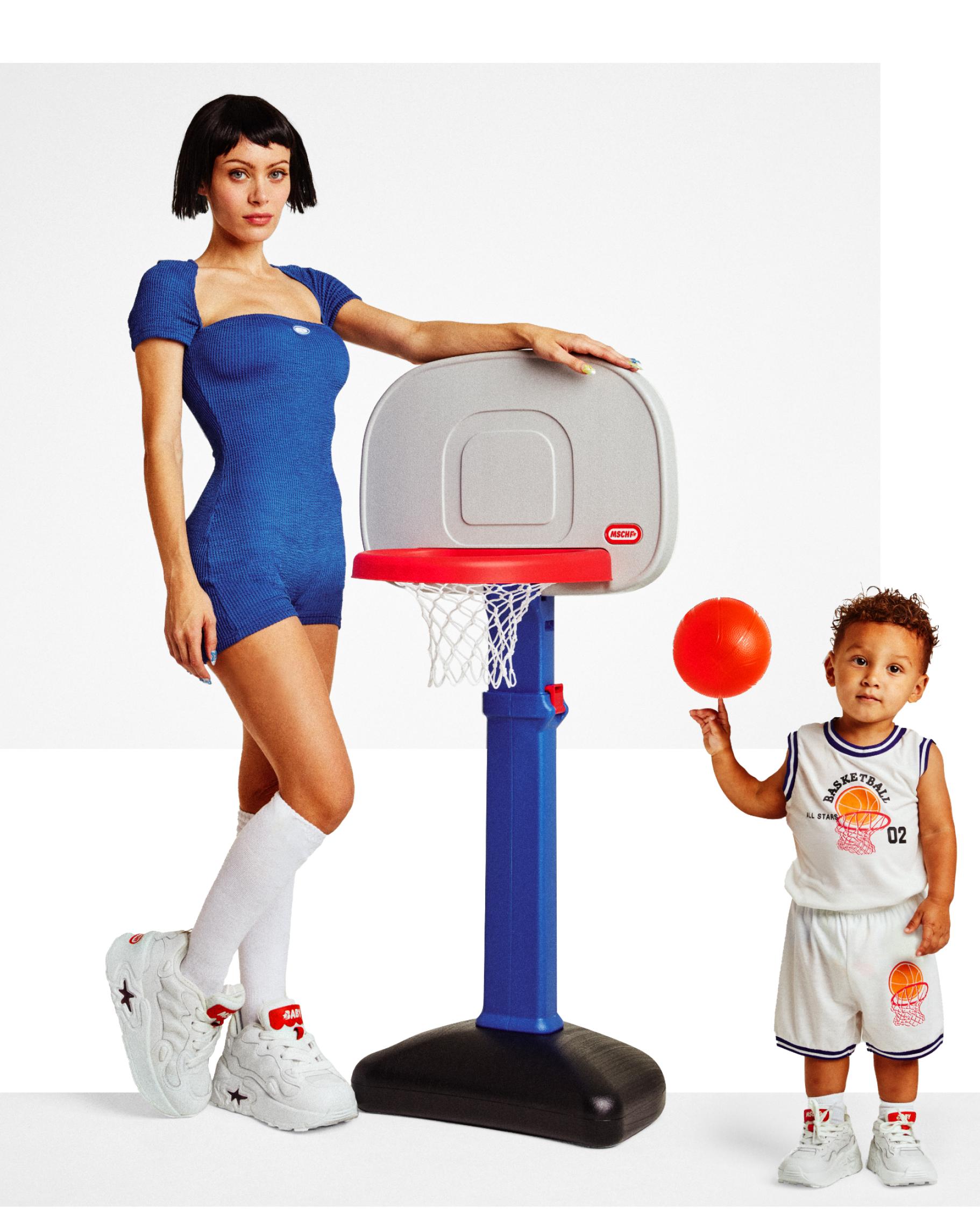 The MSCHF “Super Baby” sneaker comes Lana Rhoades-approved