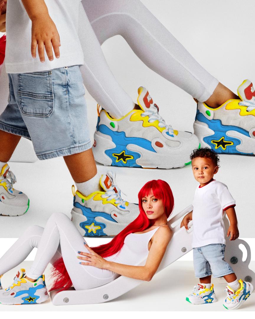 The MSCHF “Super Baby” sneaker comes Lana Rhoades-approved