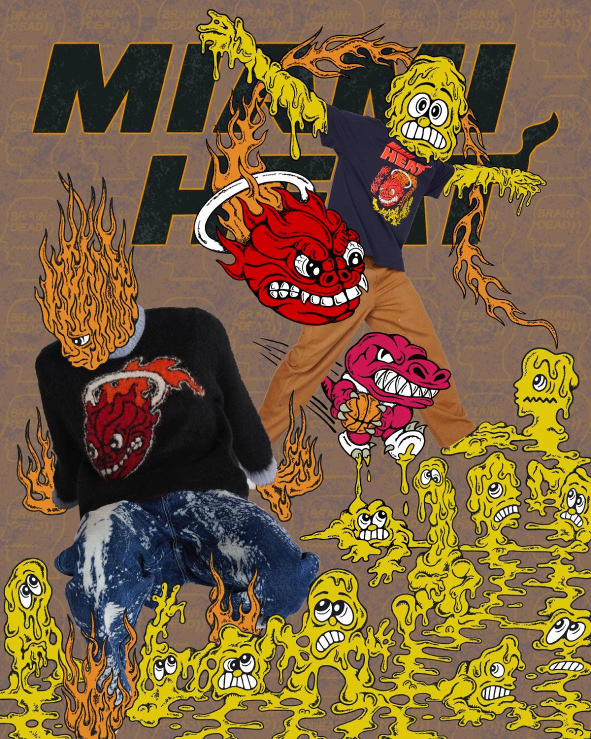 Brain Dead is celebrating the fans with its NBA collaboration