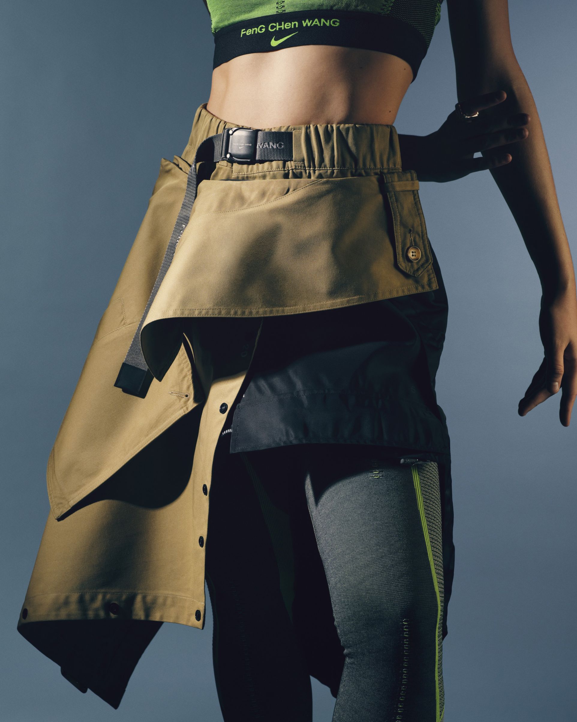 Feng Chen Wang gives sportswear an overconstructed makeover with Nike