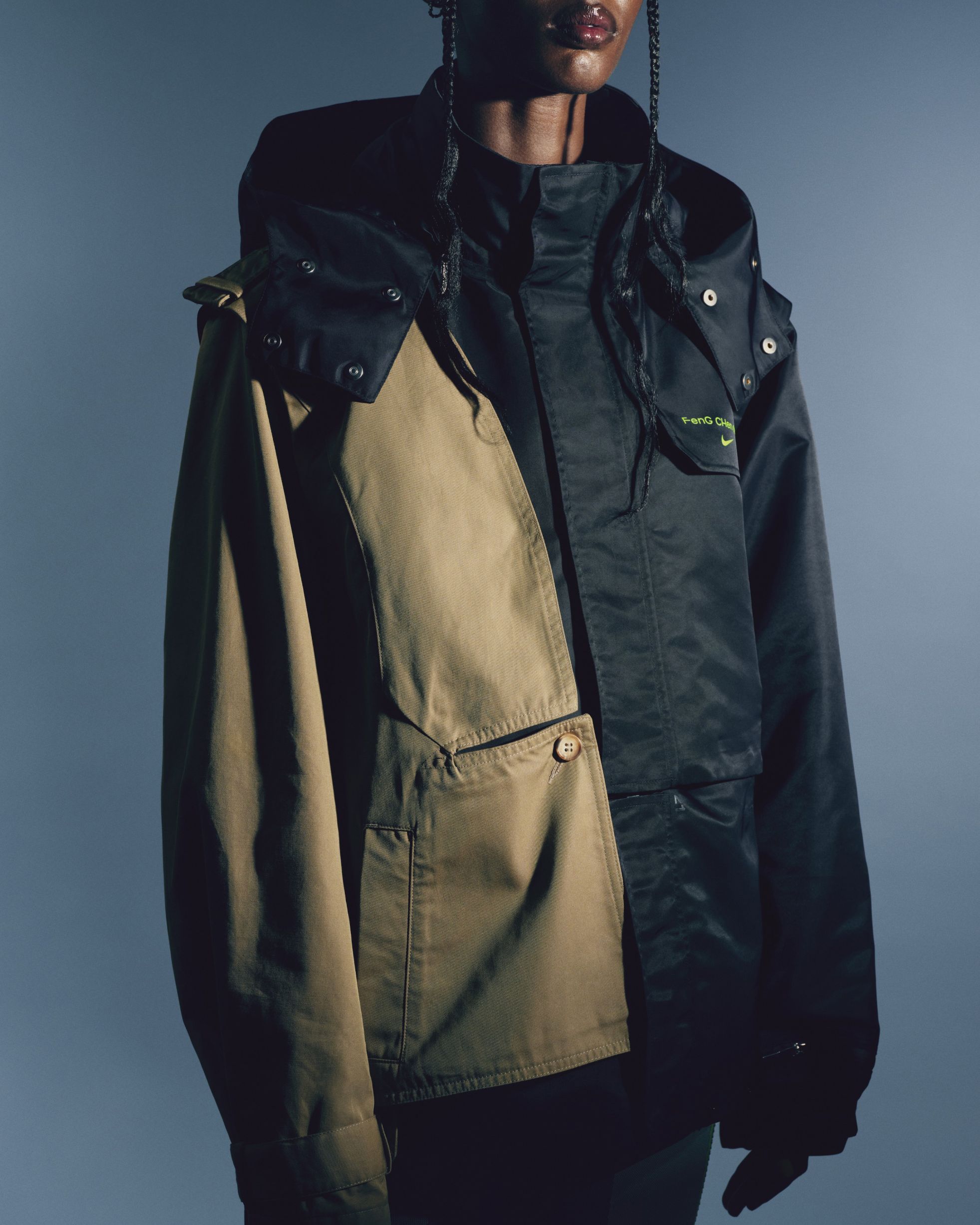 Feng Chen Wang gives sportswear an overconstructed makeover with Nike