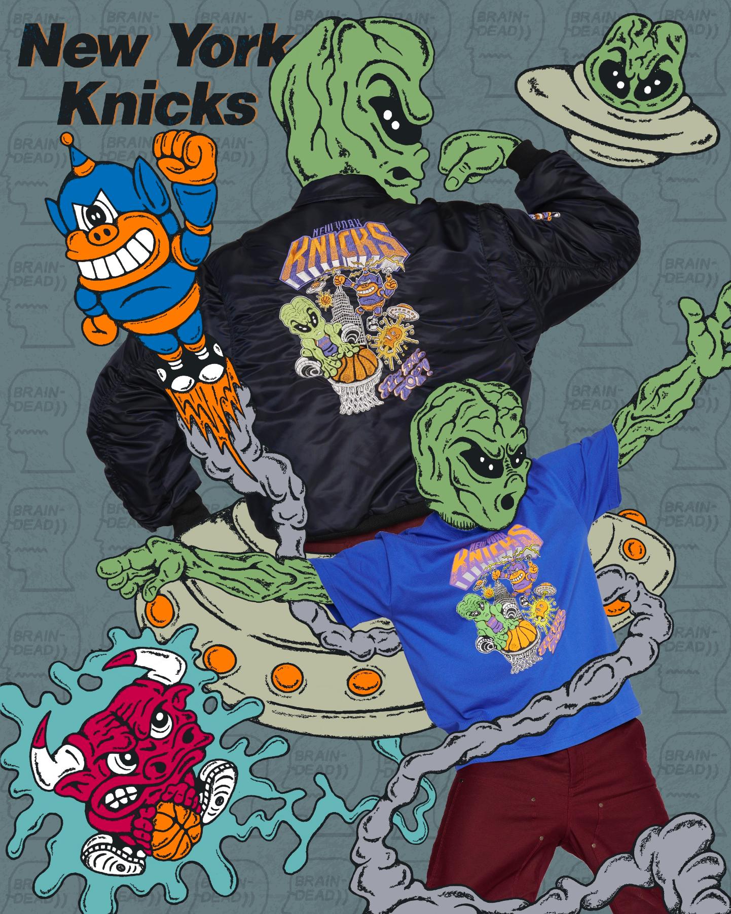 Brain Dead is celebrating the fans with its NBA collaboration