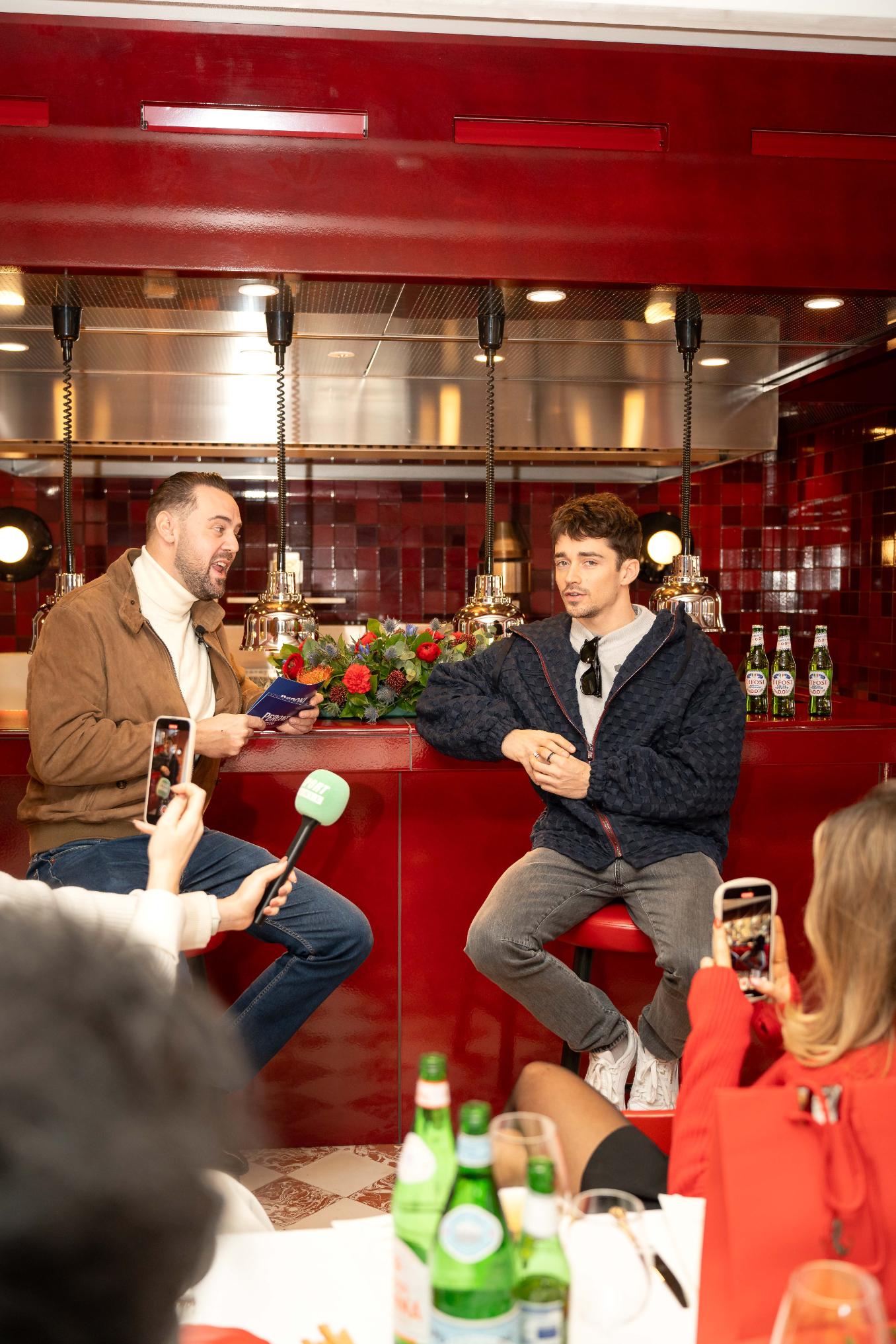 Formula 1, fashion, & food with Scuderia Ferrari and Peroni Nastro Azzurro