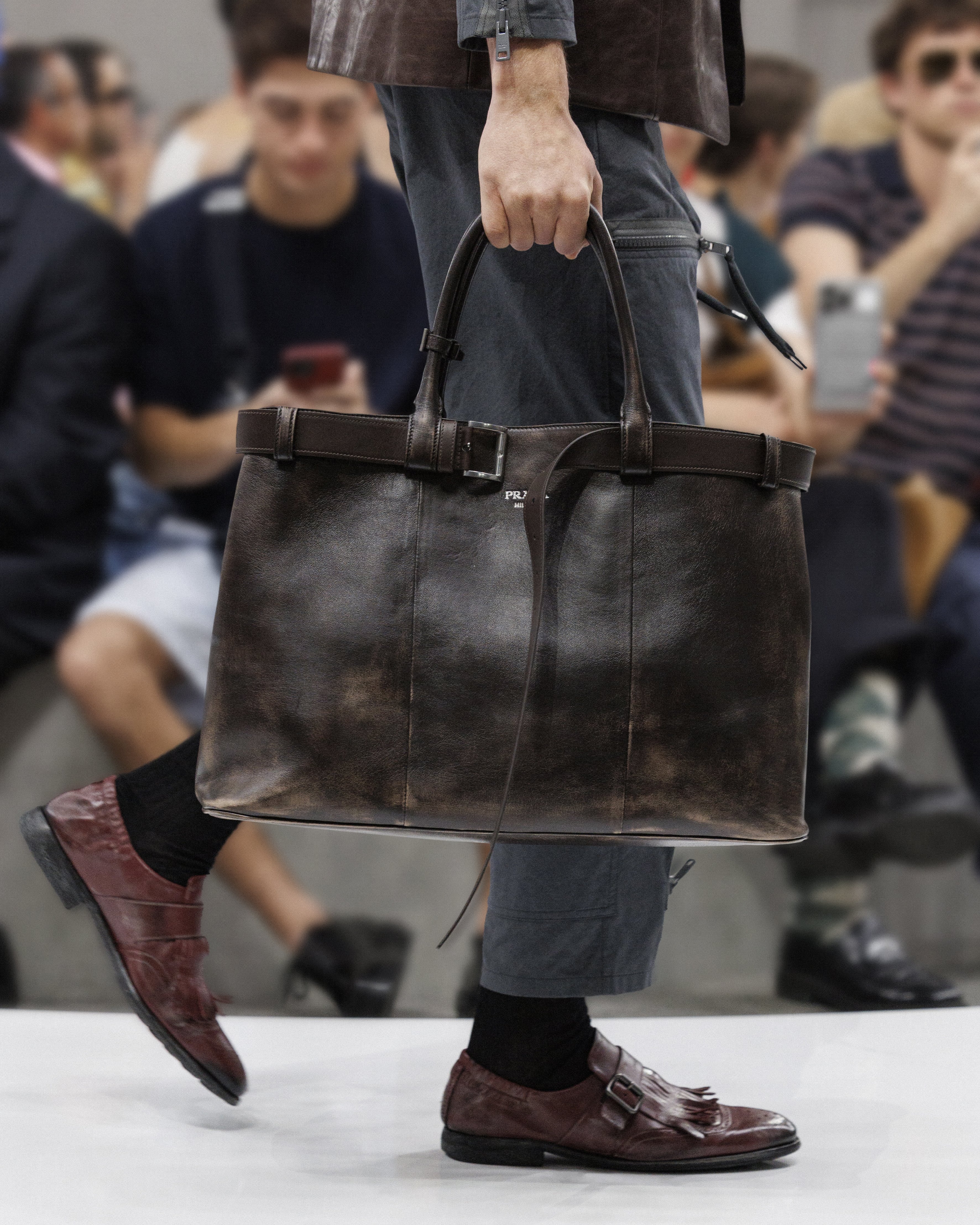 Prada Uomo SS25 is living in our head rent-free