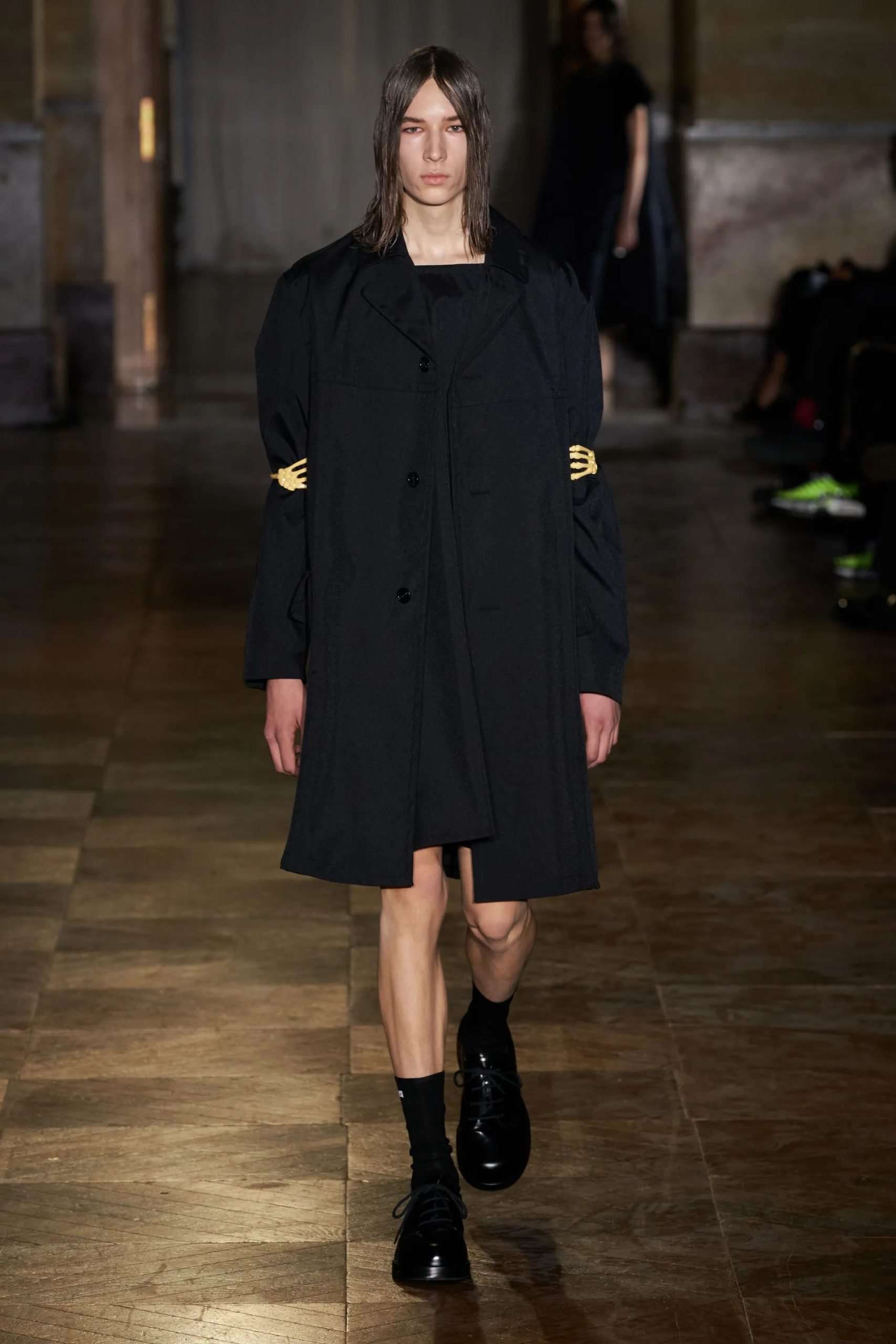 RAF SIMONS SS22: "UNIFORM ON A BOY, AND MORE COUTURE ON A GIRL"