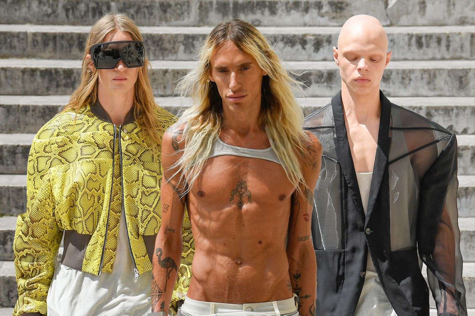 GREAT BALLS OF FIRE: RICK OWENS WAS NOT TO BE MISSED