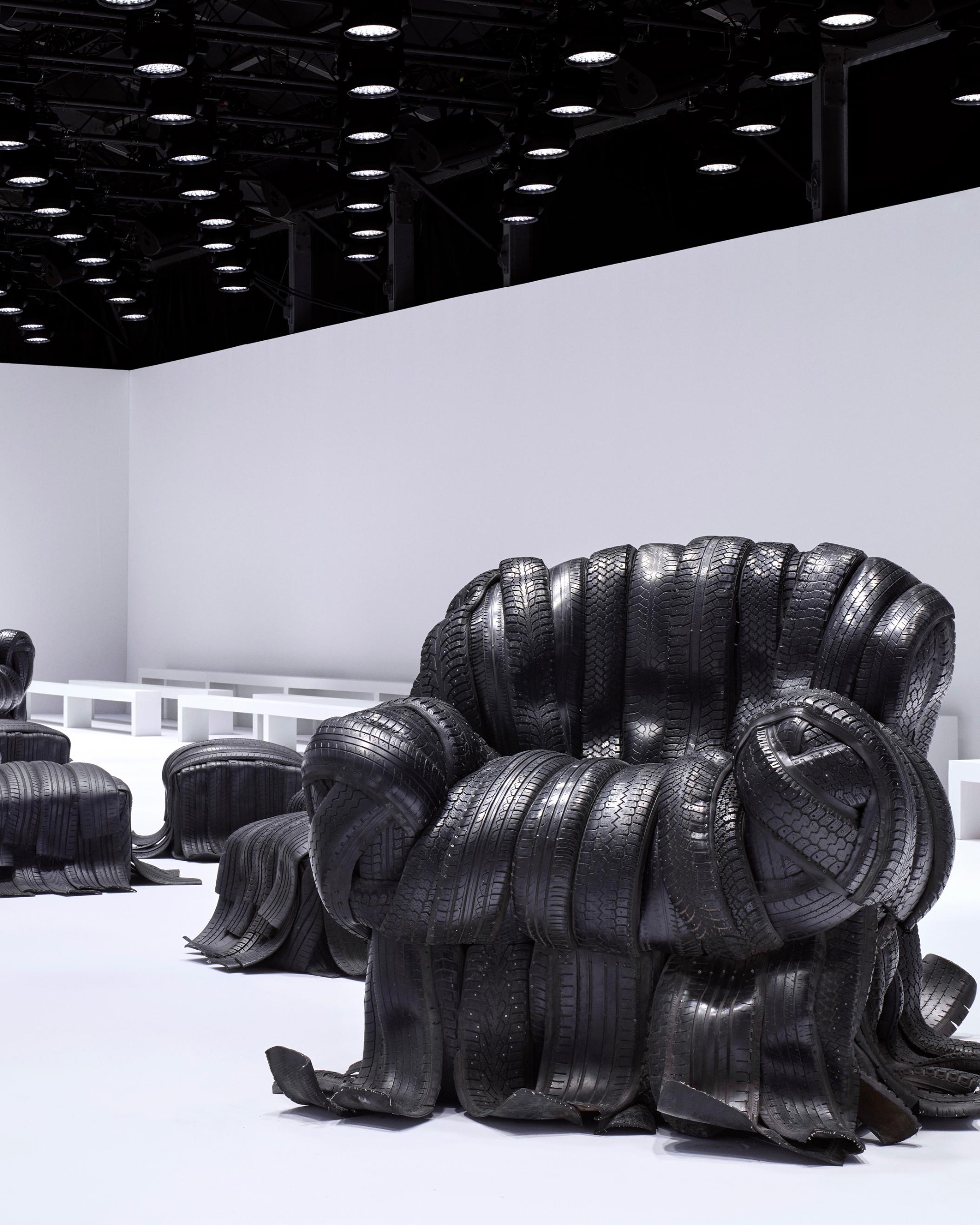 Acne Studios is changing gears and putting on new tires for FW24