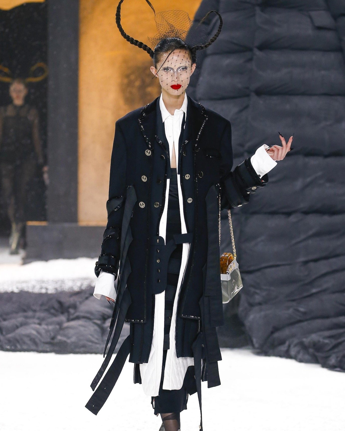 Thom Browne FW24 was a snowy escape into the land of Poe