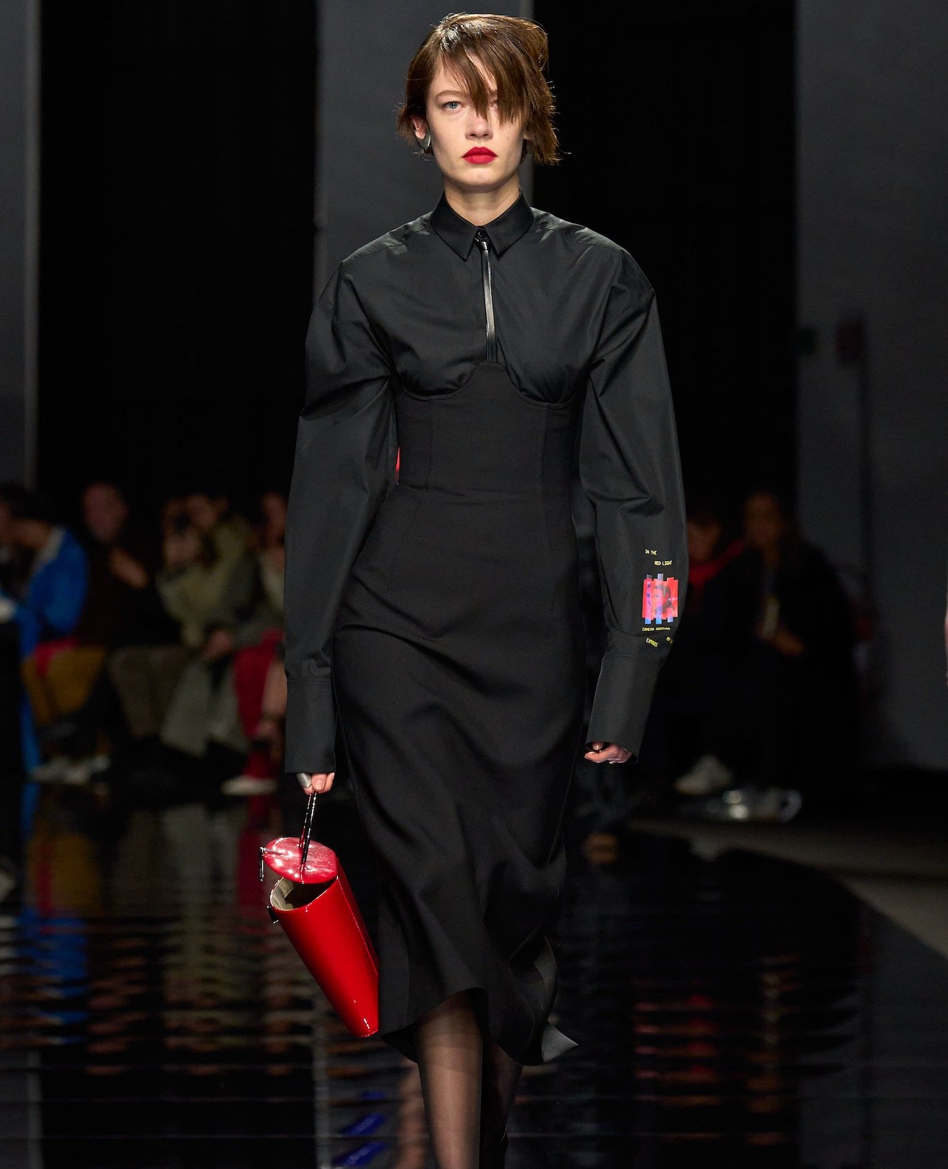 Office-core from the future at SPORTMAX FW24