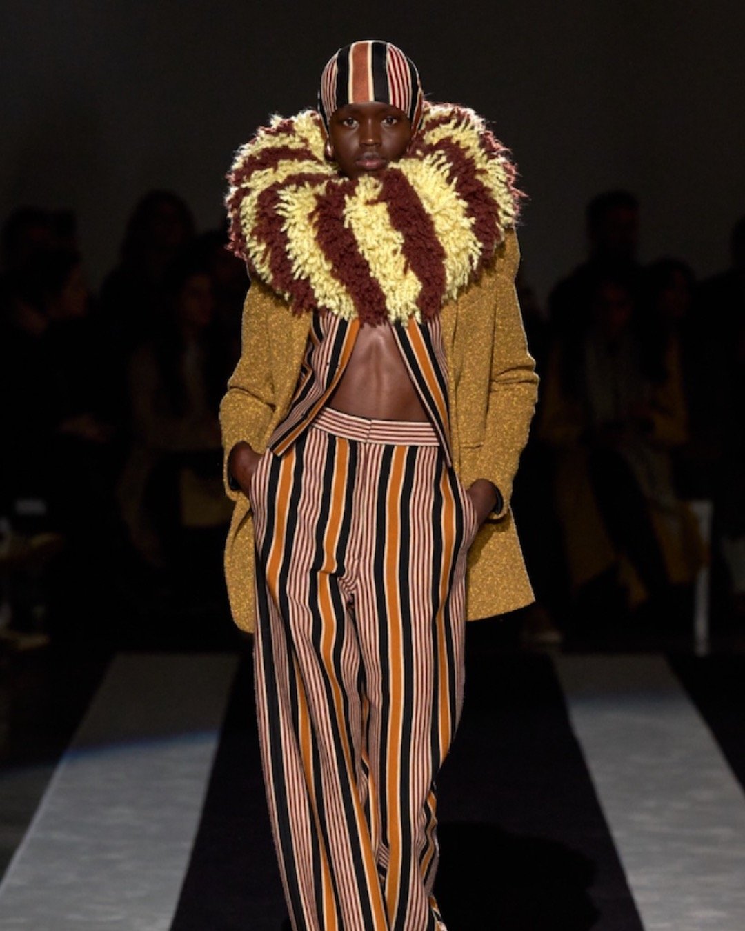 Key looks from Missoni’s striped FW24 show