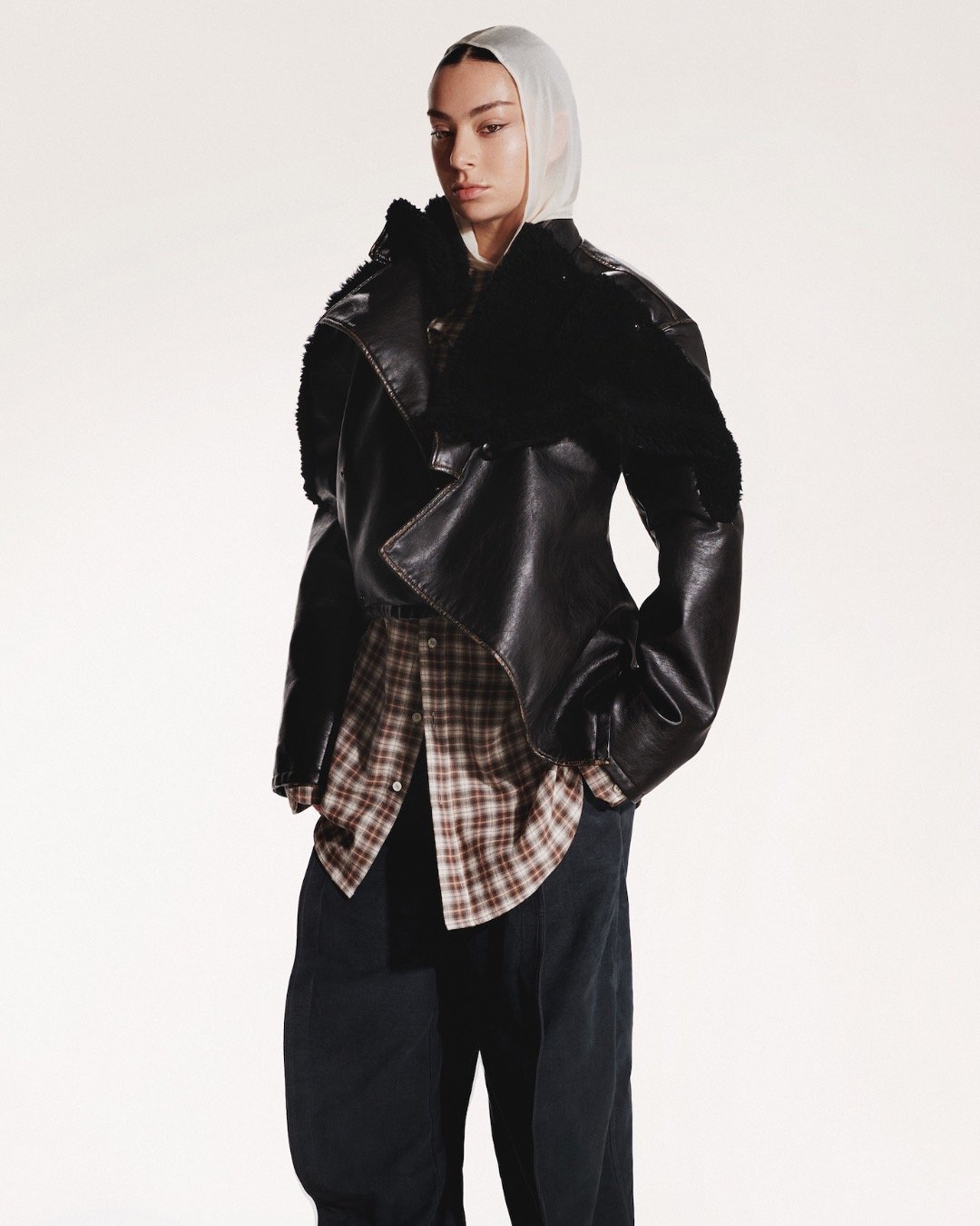 Ye, Charli XCX & Irina Shayk model in Y/PROJECT's FW24 look book