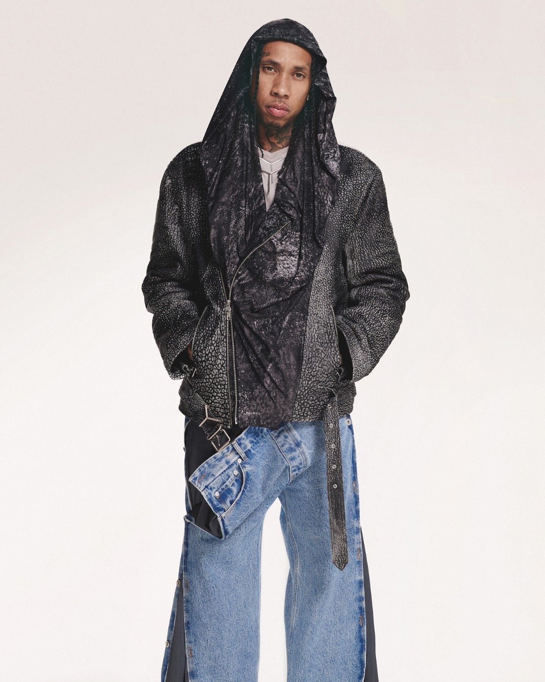 Ye, Charli XCX & Irina Shayk model in Y/PROJECT's FW24 look book