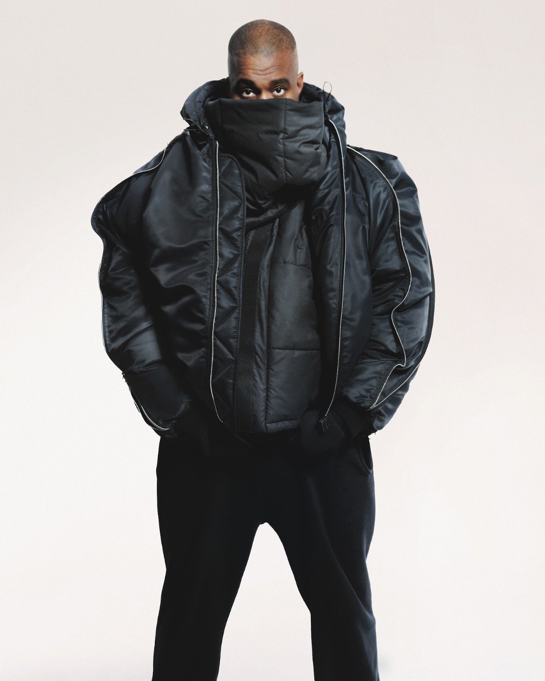 Ye, Charli XCX & Irina Shayk model in Y/PROJECT's FW24 look book