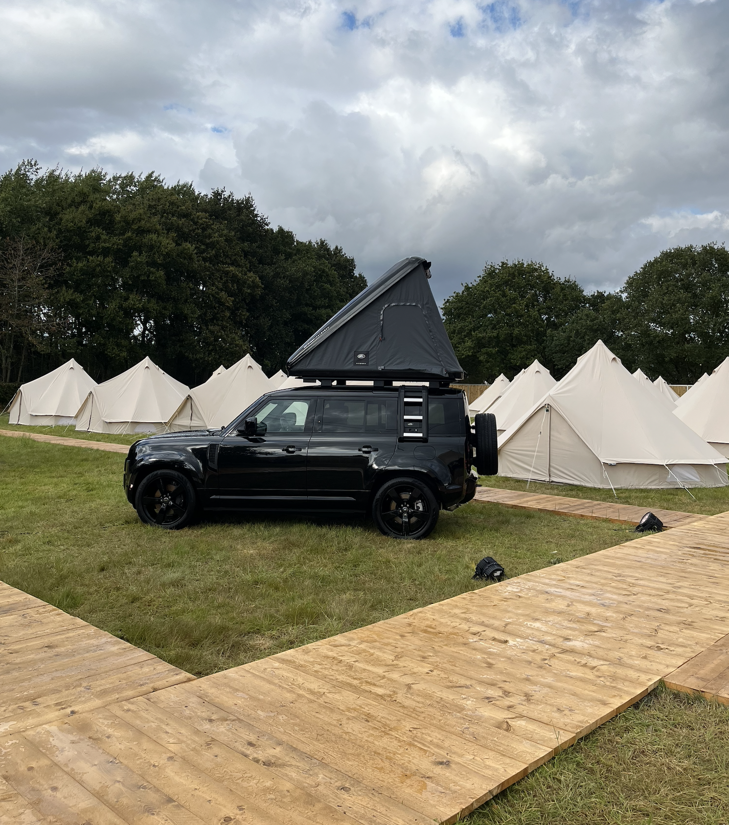 We soaked up Defender's rugged luxury at Lost Village Festival