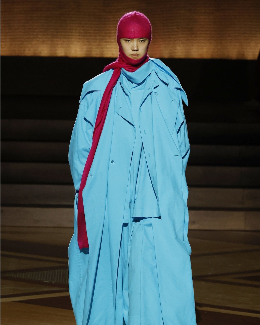Your laundry chair walked the runway at Issey Miyake AW24/25