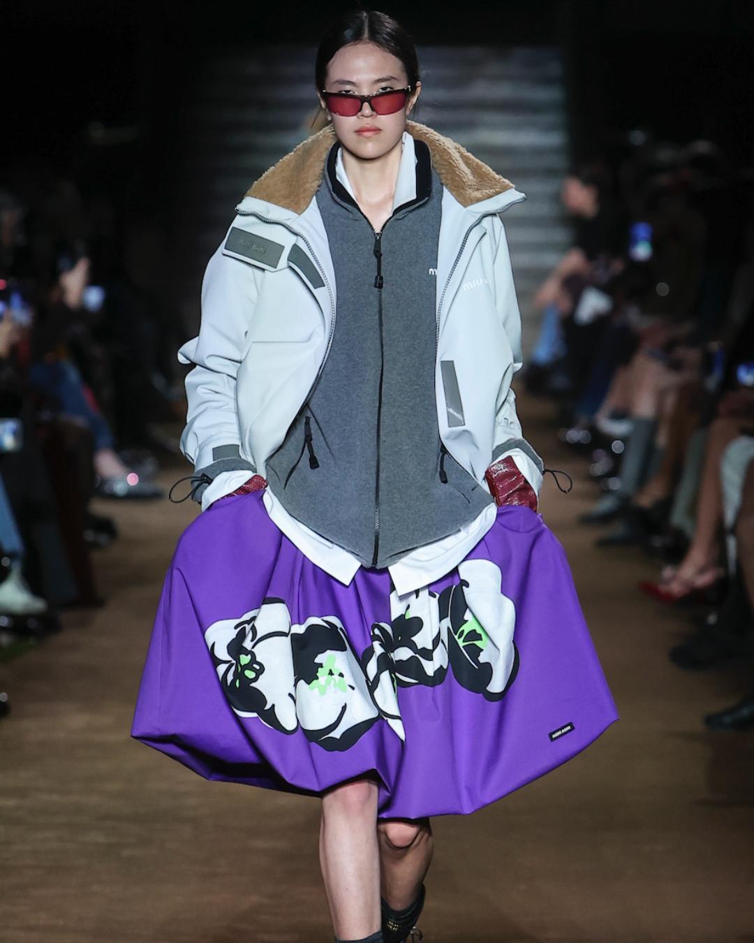 Miu Miu said “age isn’t just a number, it's a lifestyle” for FW24