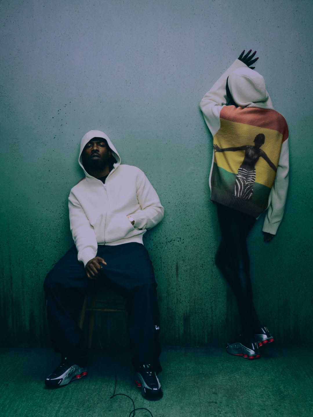 Gabriel Moses photographed himself for his new Corteiz collaboration