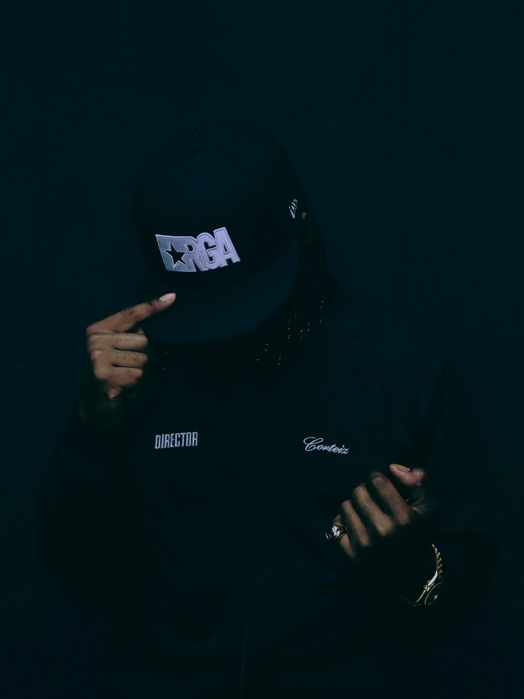 Gabriel Moses photographed himself for his new Corteiz collaboration
