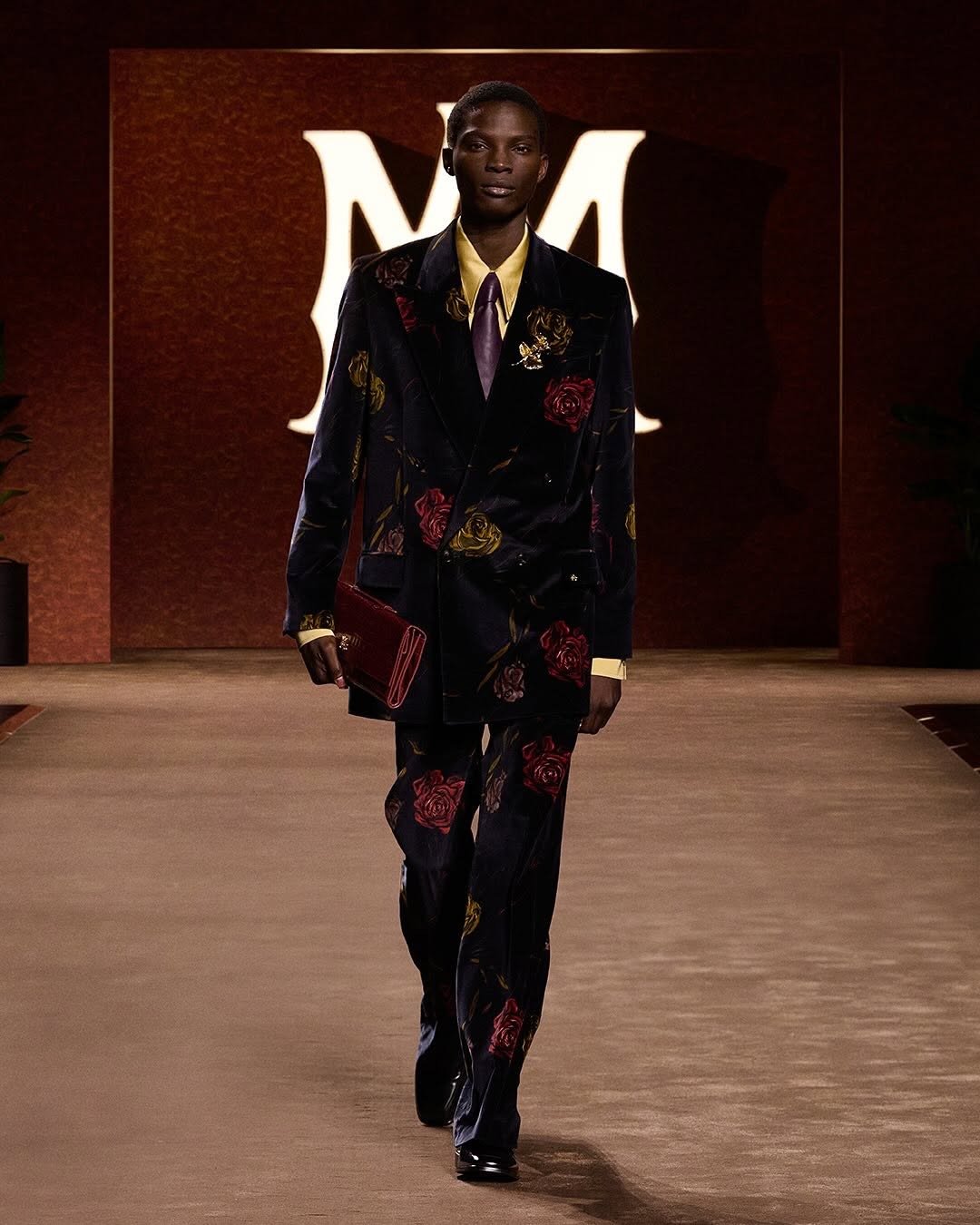 Logo-mania became print-mania on the runway at FW25