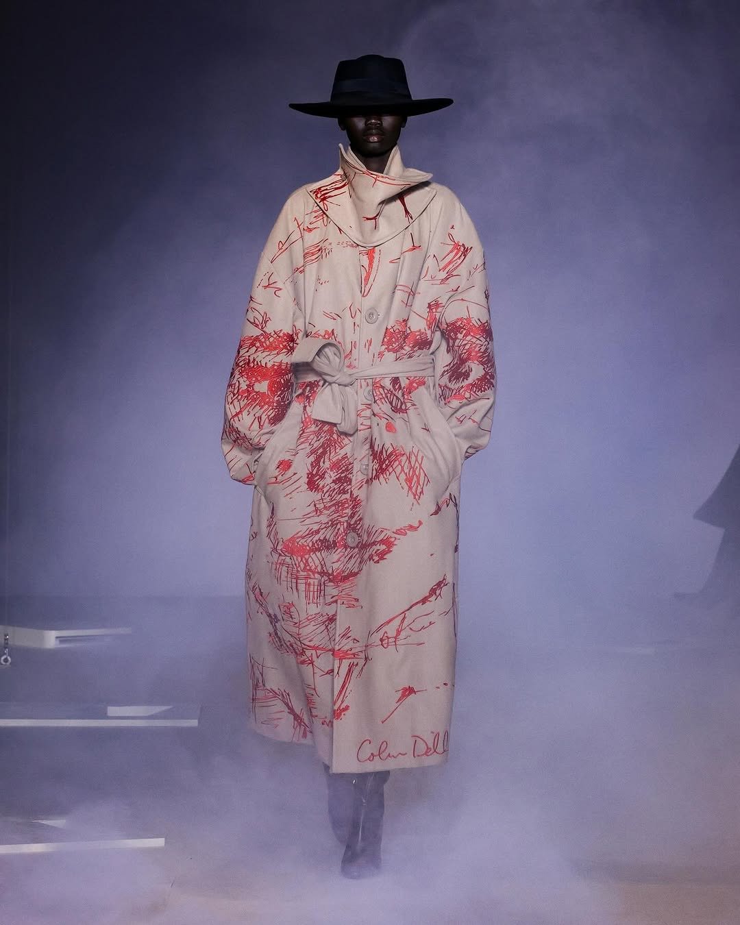 Logo-mania became print-mania on the runway at FW25