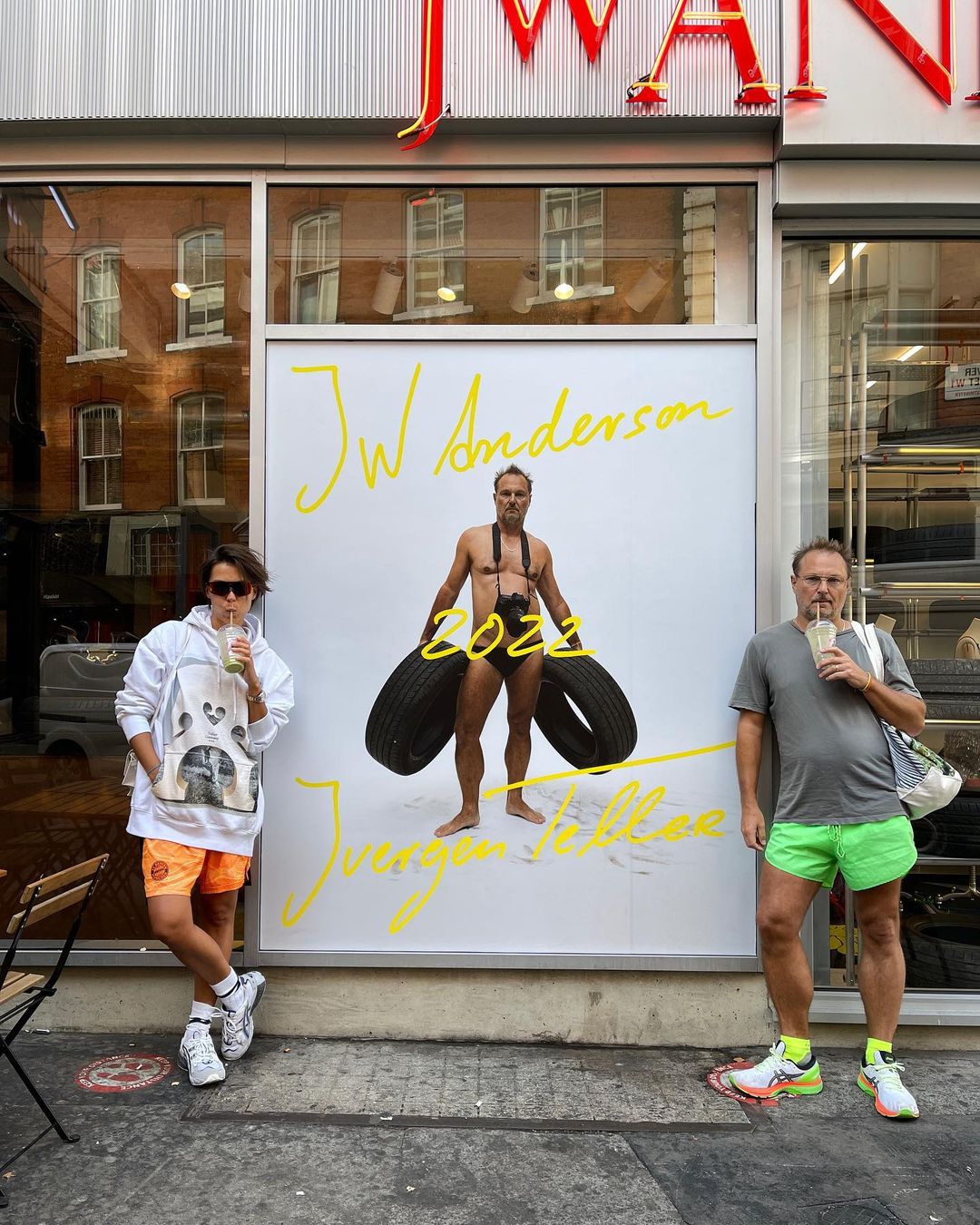Wondering how short your shorts should be? Look at Juergen Teller