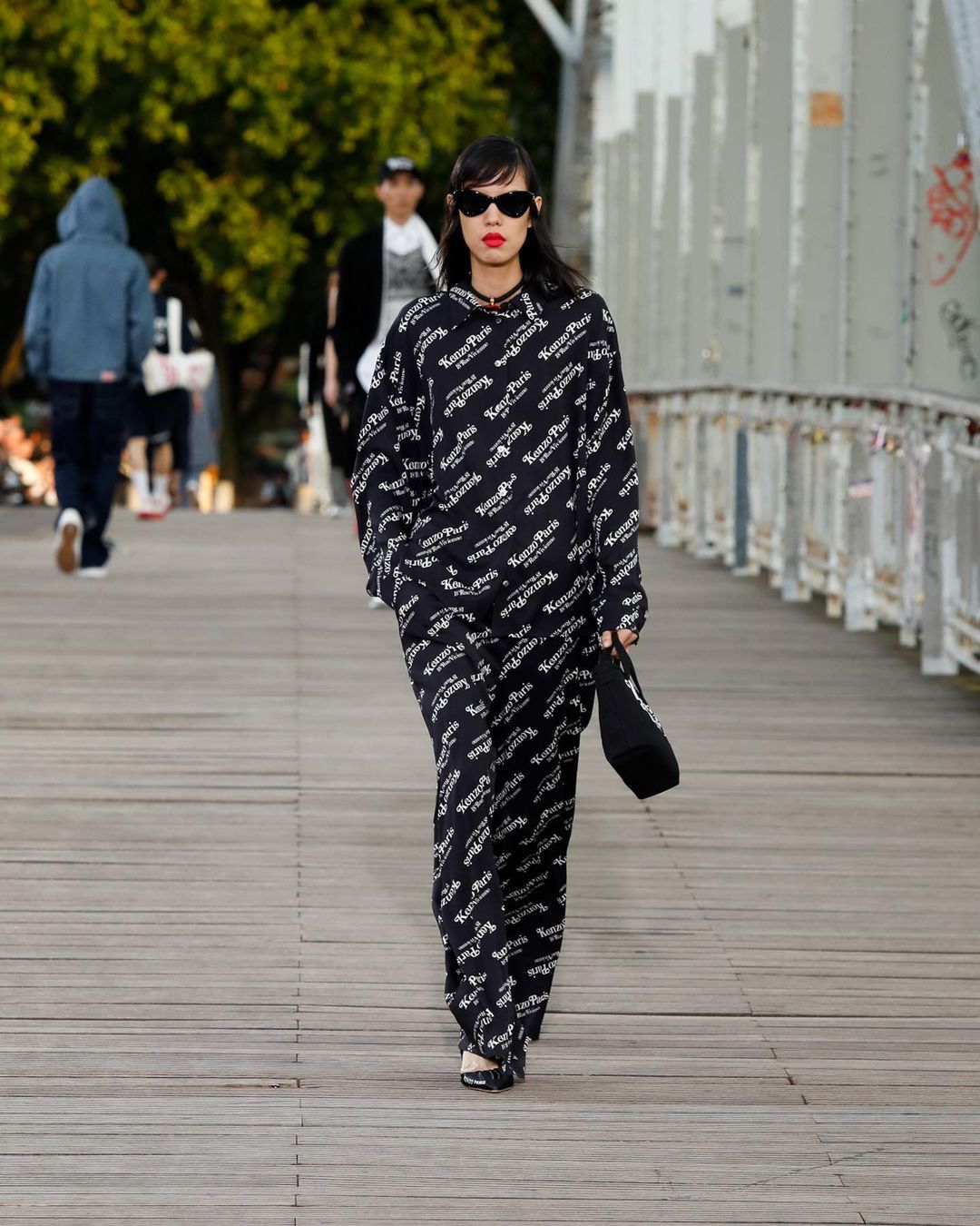 NIGO GAVE US FLORALS FOR KENZO’S SPRING SHOW, BUT WE’RE INTO IT