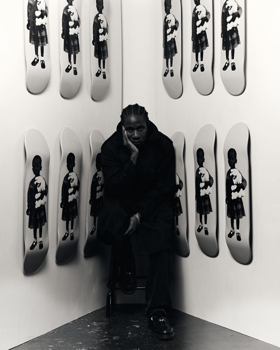 SOLDIER is painting skate decks for skateparks with WAFFLESNCREAM