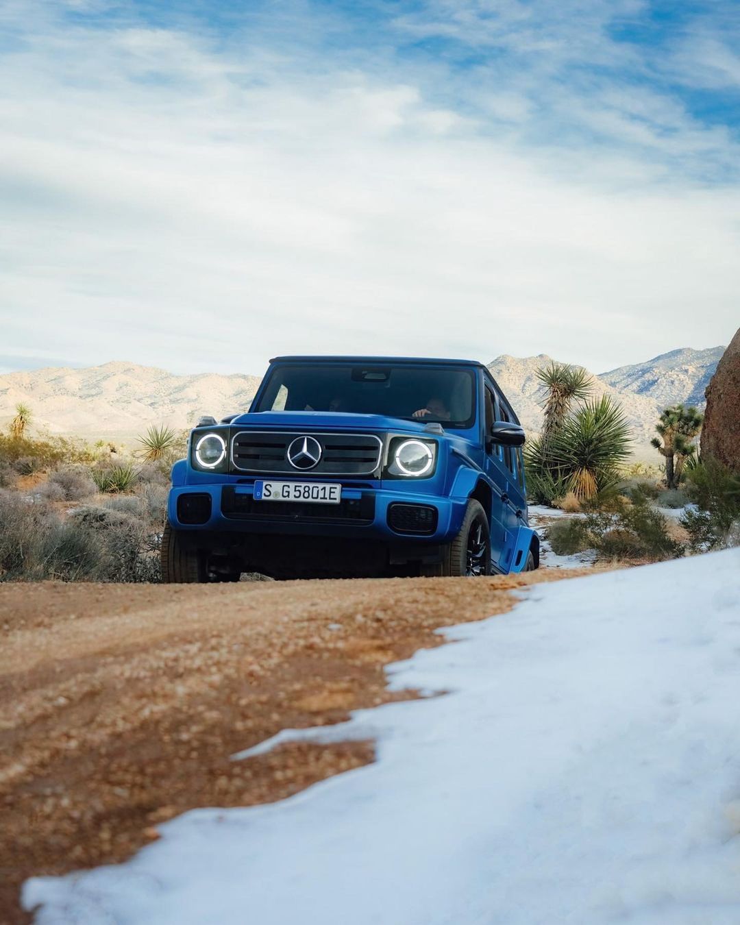 We hit up L.A. for a first look at Mercedes-Benz’ electric G-Class