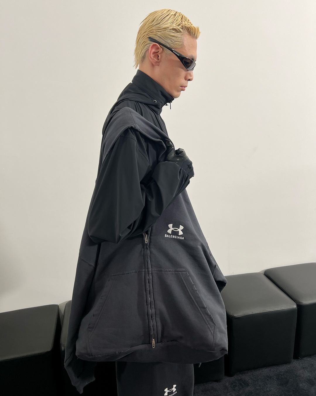 Dim sum, wet weather, and drama for Balenciaga Spring 25